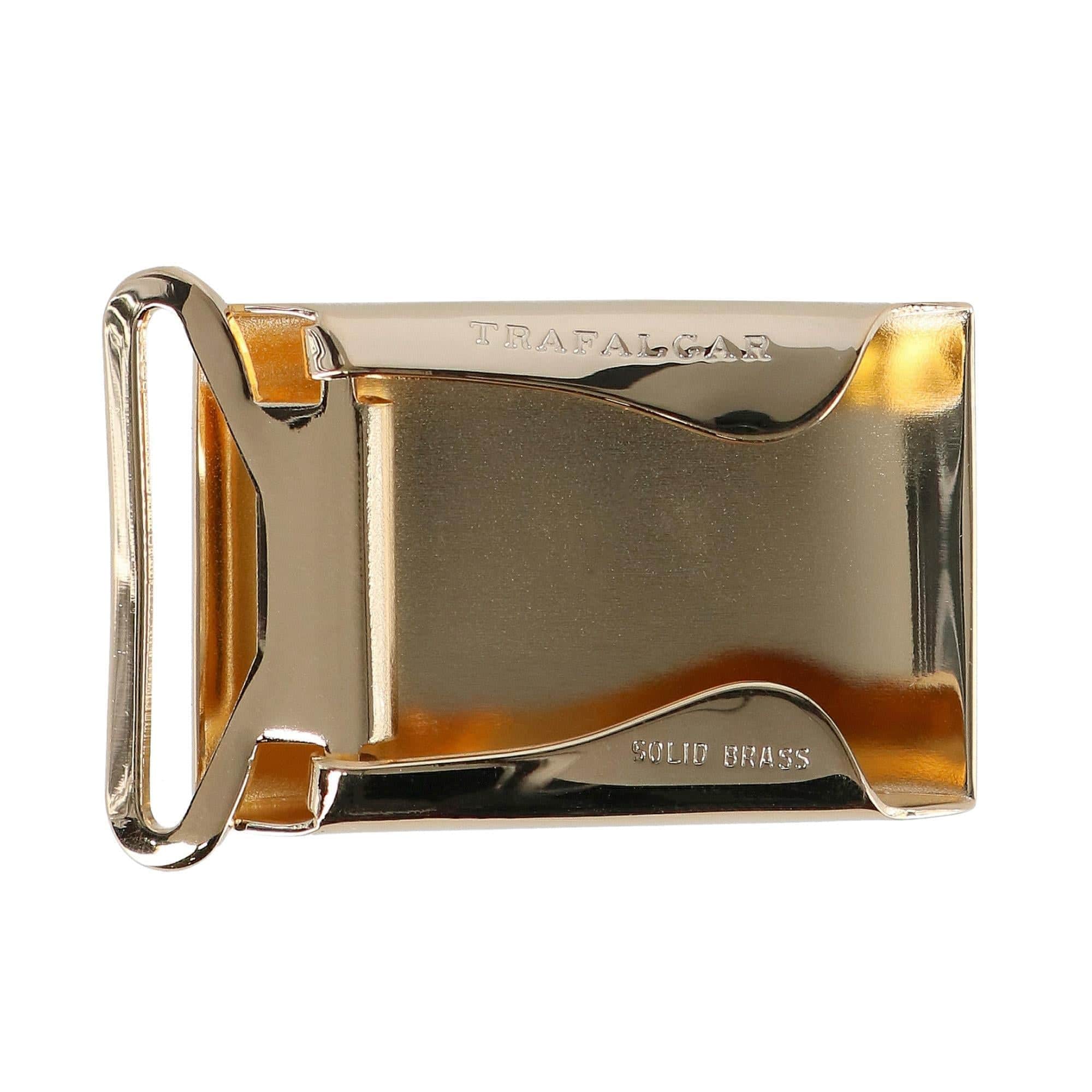 25mm Smooth Polished Finish Compression Belt Buckle - Image 4
