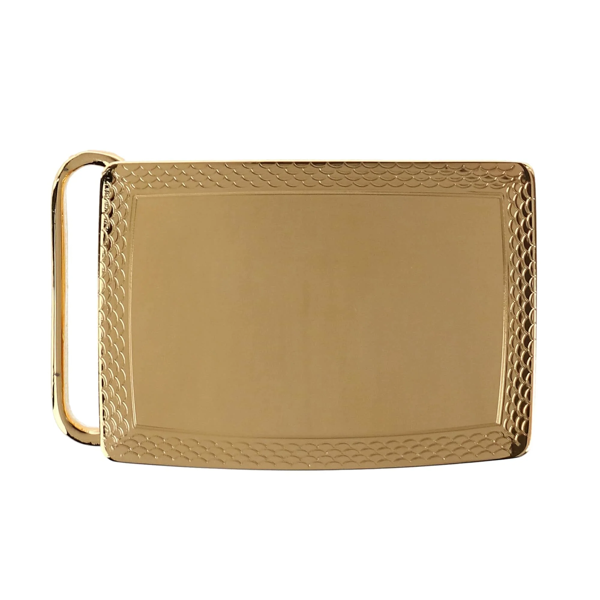 30mm Scallop Edge Compression Belt Buckle - Image 3