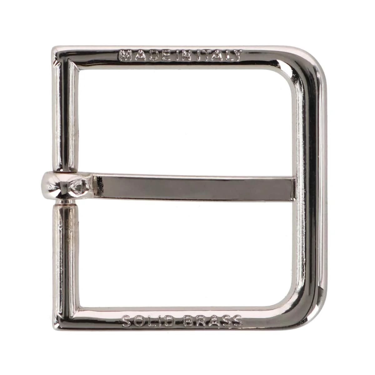 35mm Italian Polished Brass Rounded Buckle - Image 3