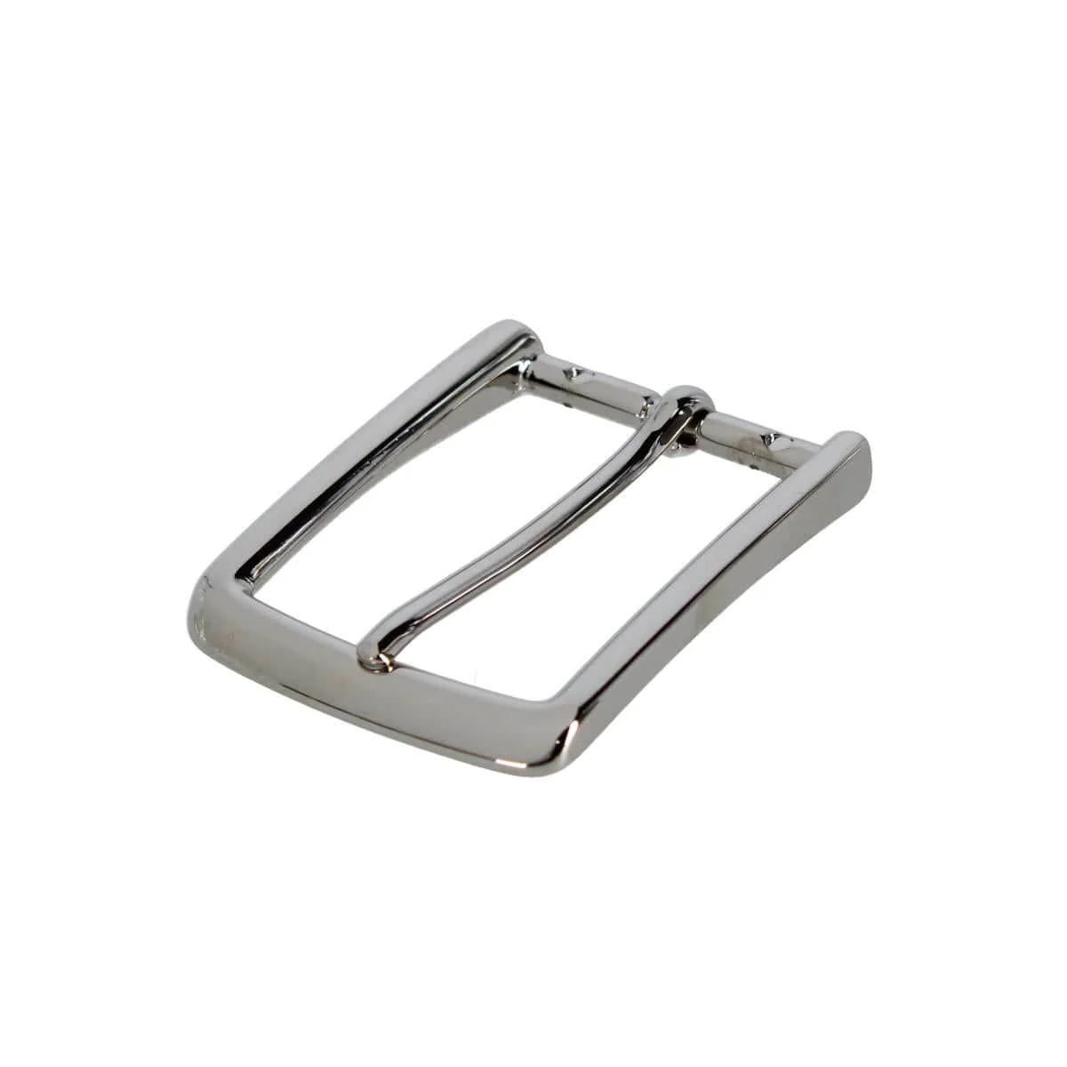 35mm Italian Solid Brass Simple and Classic Harness Belt Buckle - Image 4