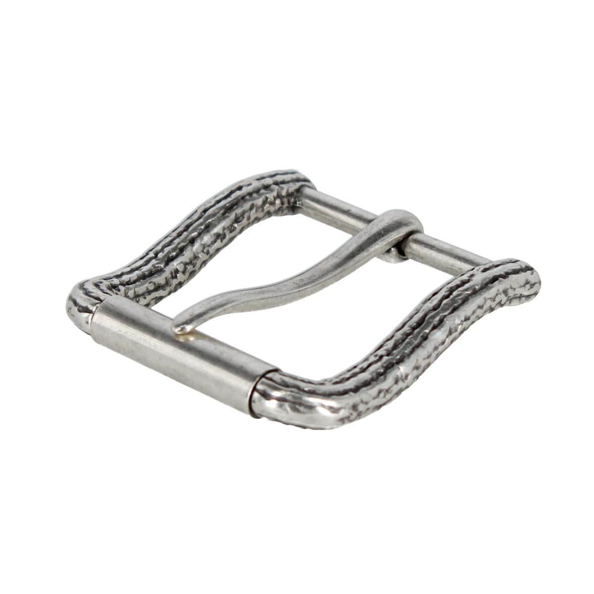 35mm Italian Solid Brass Wooden Branch Inspired Arched Harness Belt Buckle - Image 3