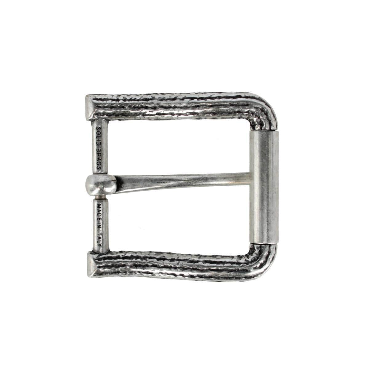 35mm Italian Solid Brass Wooden Branch Inspired Arched Harness Belt Buckle - Image 4