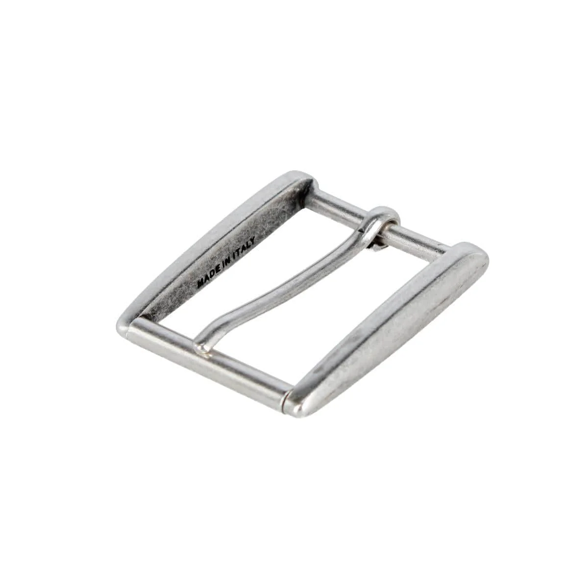 35mm Rectangular Classic Solid Brass Roller Harness Belt Buckle - Image 4