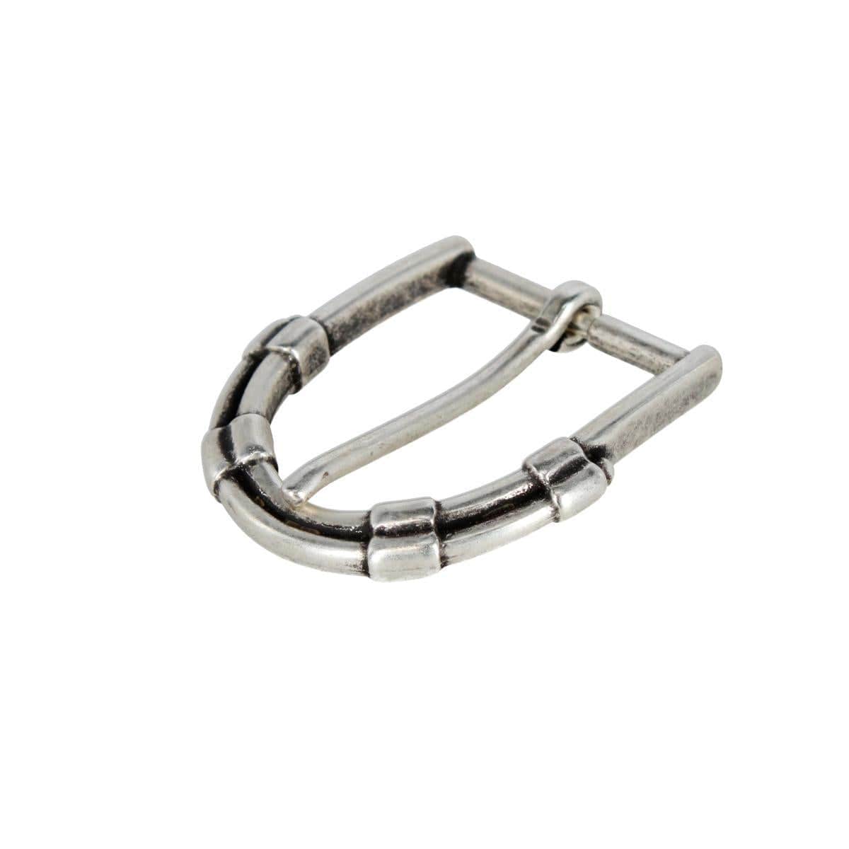 35mm Solid Brass Italian Horseshoe Inspired Harness Belt Buckle - Image 3