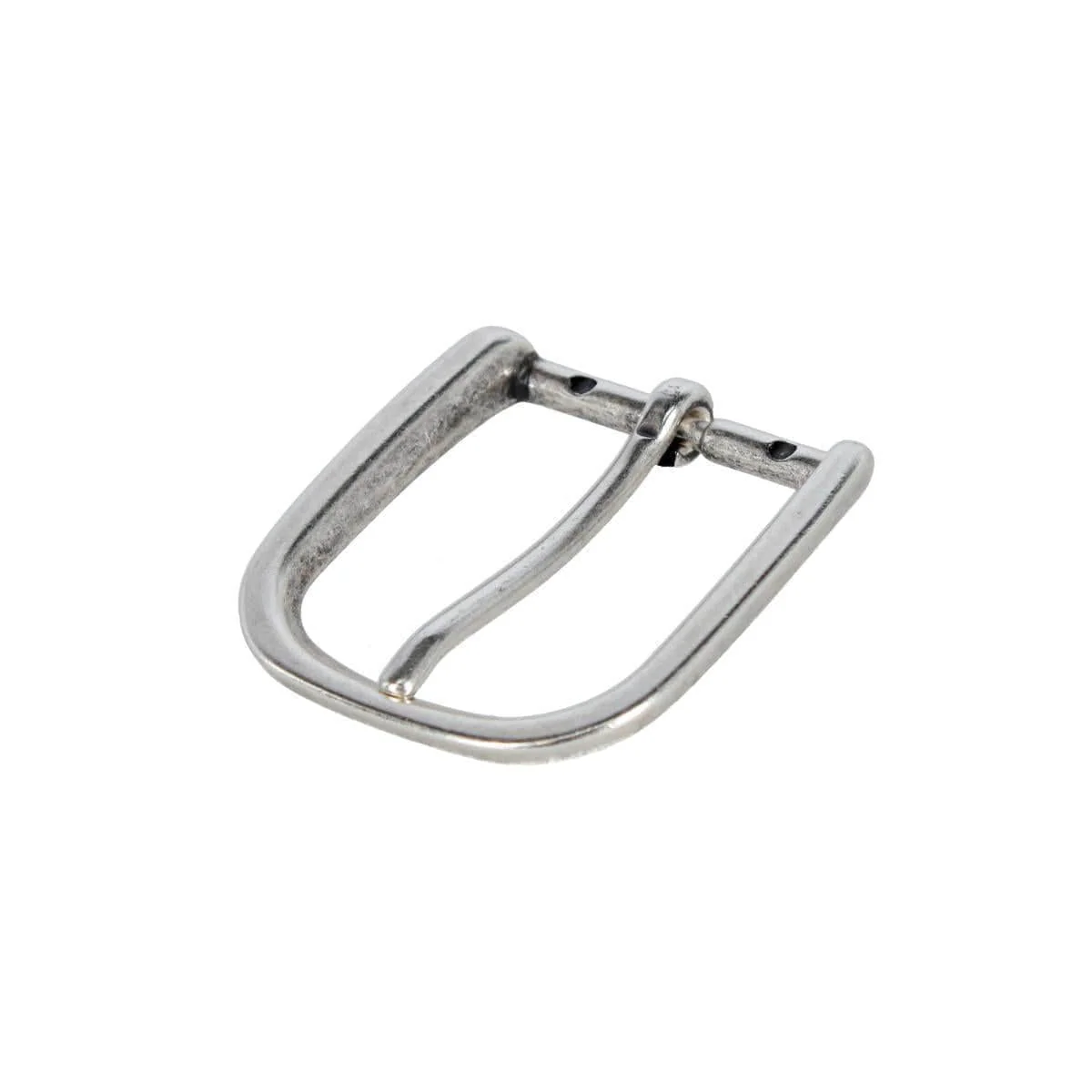 35mm Solid Brass Italian Rounded Edged Harness Belt Buckle - Image 4