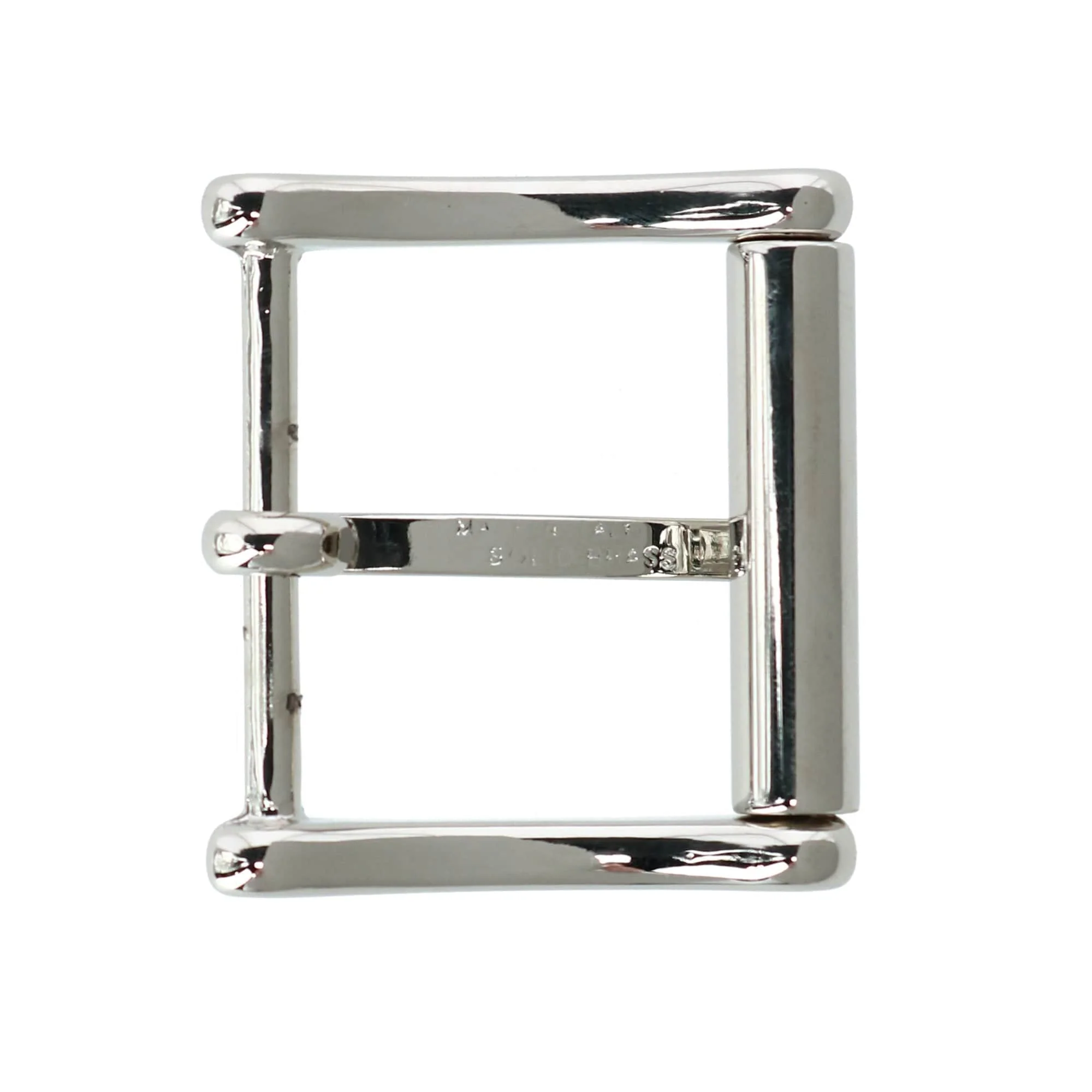 35mm Solid Brass Roller Harness Belt Buckle - Image 4