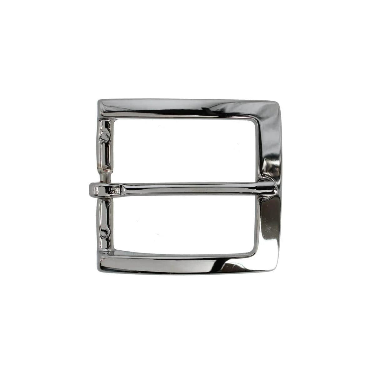 35mm Solid Brass Vaulted Italian Square Harness and Belt Buckle