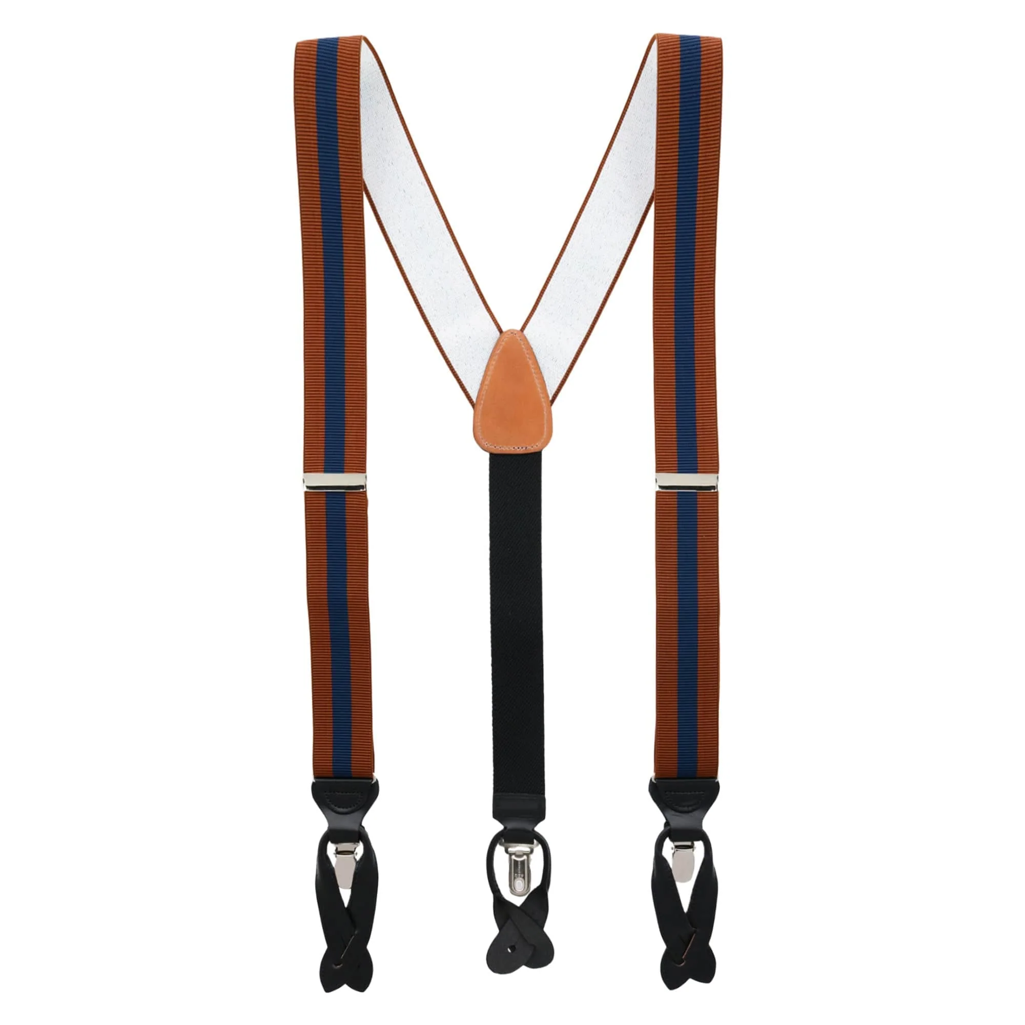 Big & Tall Oliver Stripe Convertible Braces - Image 7