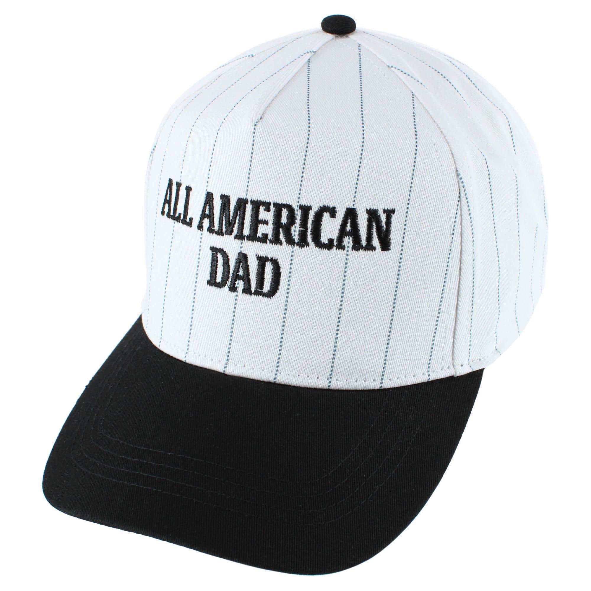 All American Dad Pinstripe Baseball Hat - Image 6