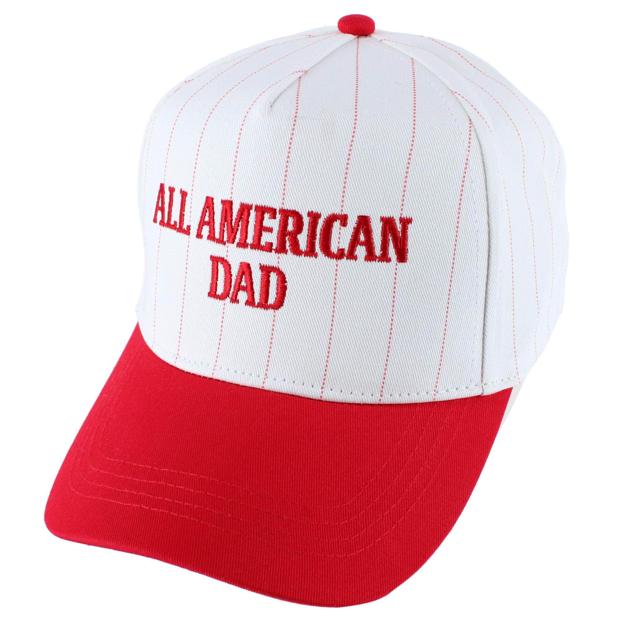 All American Dad Pinstripe Baseball Hat - Image 9