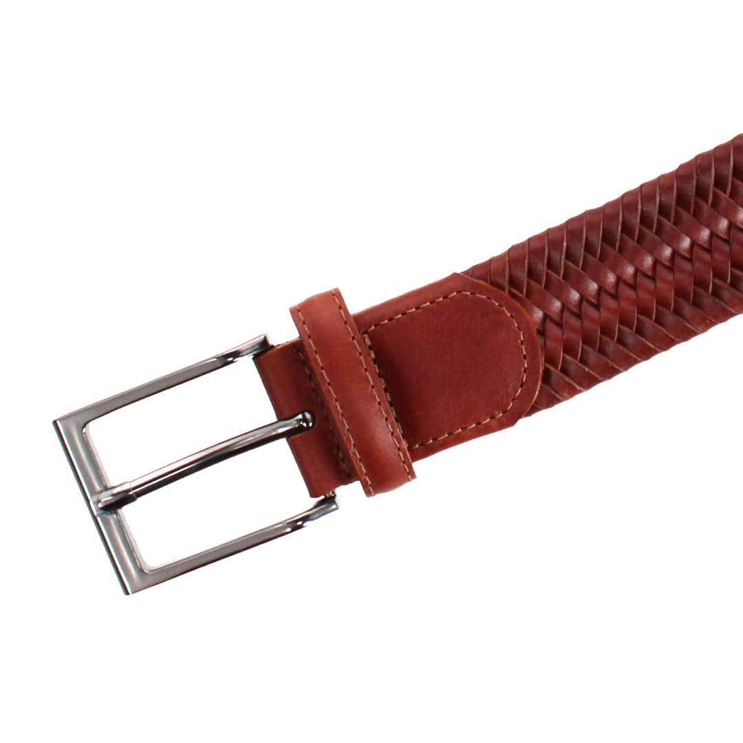 Andres Classic 35MM Leather Stretch Dress Belt - Image 7