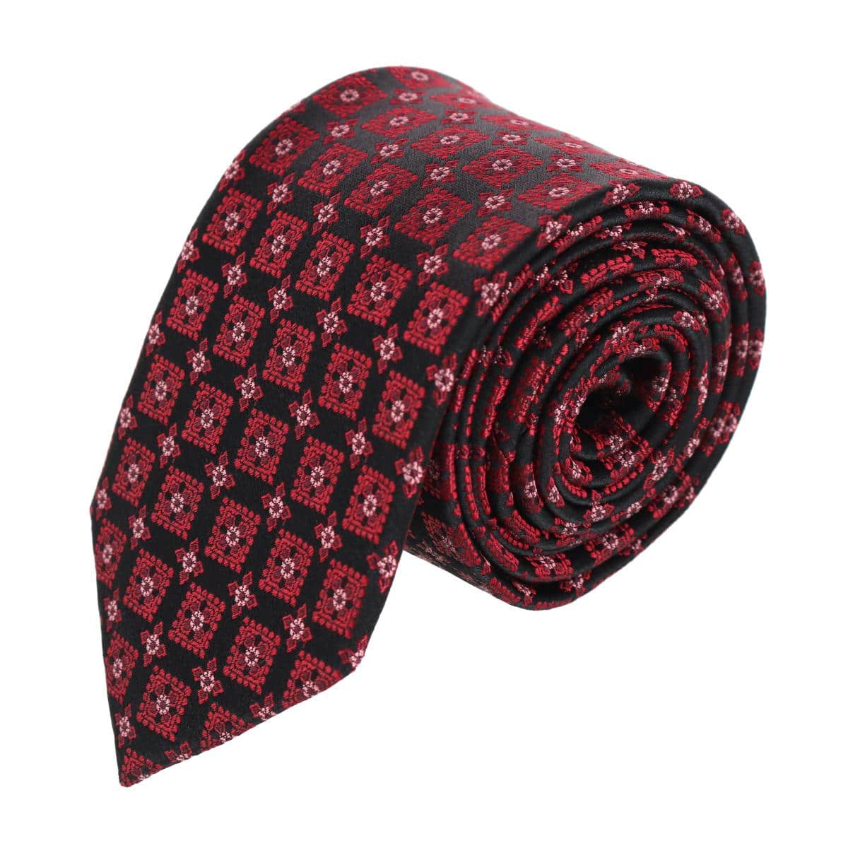 Azzimato Diamond Stately Silk Necktie - Image 4