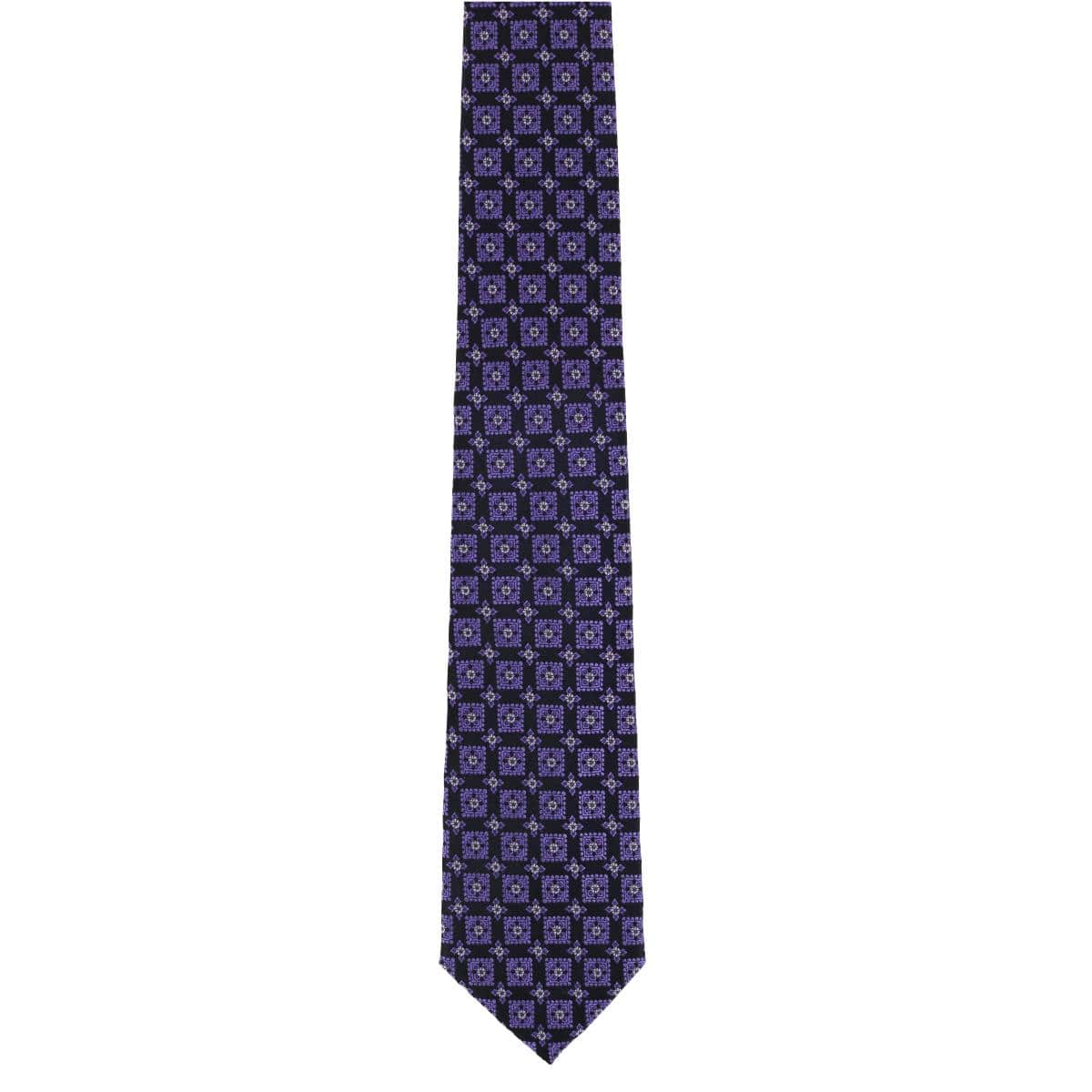 Azzimato Diamond Stately Silk Necktie - Image 6