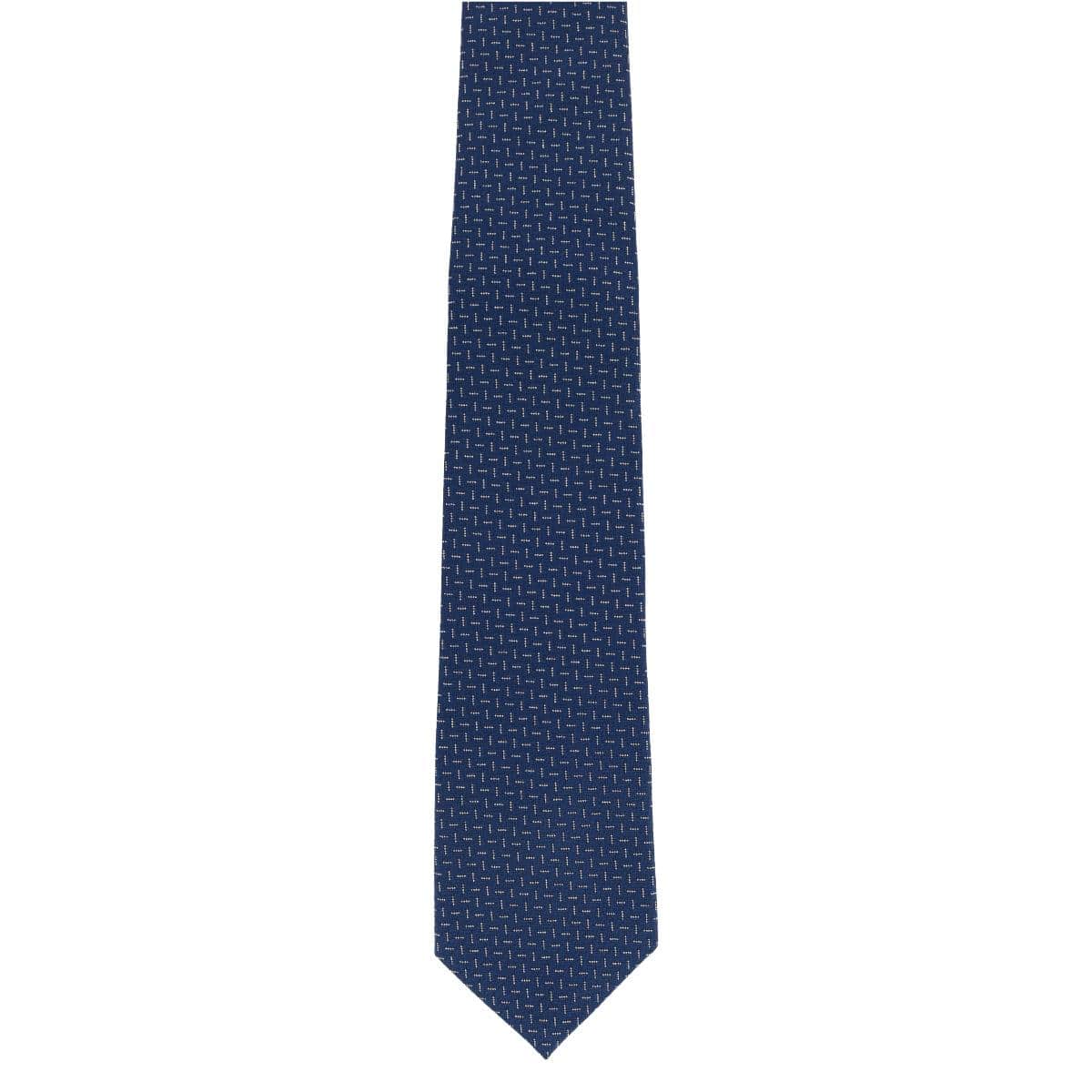 Baldwin Metallic Dash Silk Business Necktie - Image 6