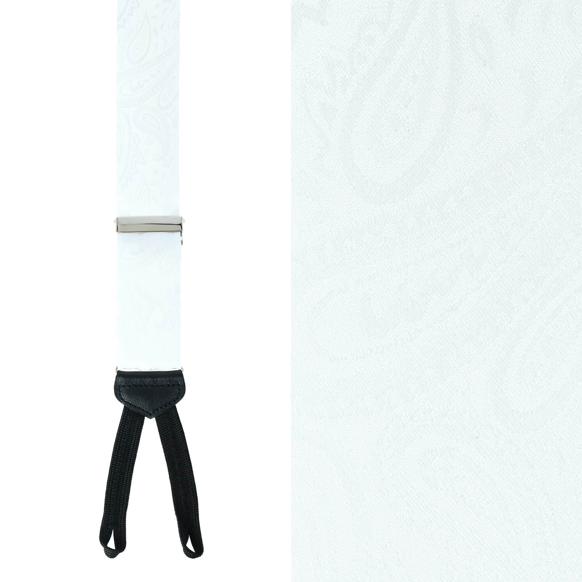 Banbury Tone on Tone Paisley Silk Formal Braces - Image 4