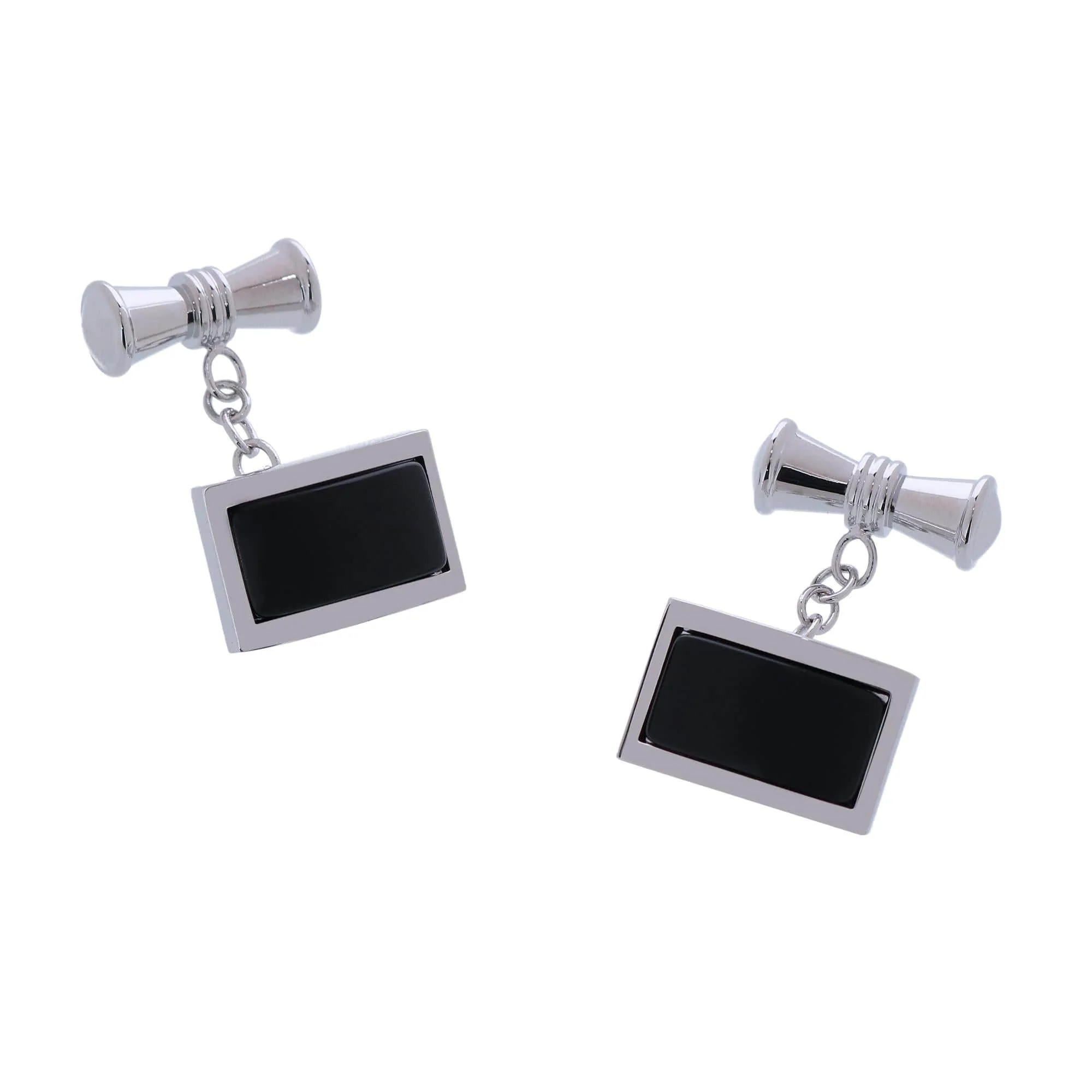 Banbury Silk Button End Braces and Esteban Cufflinks Set - Image 4