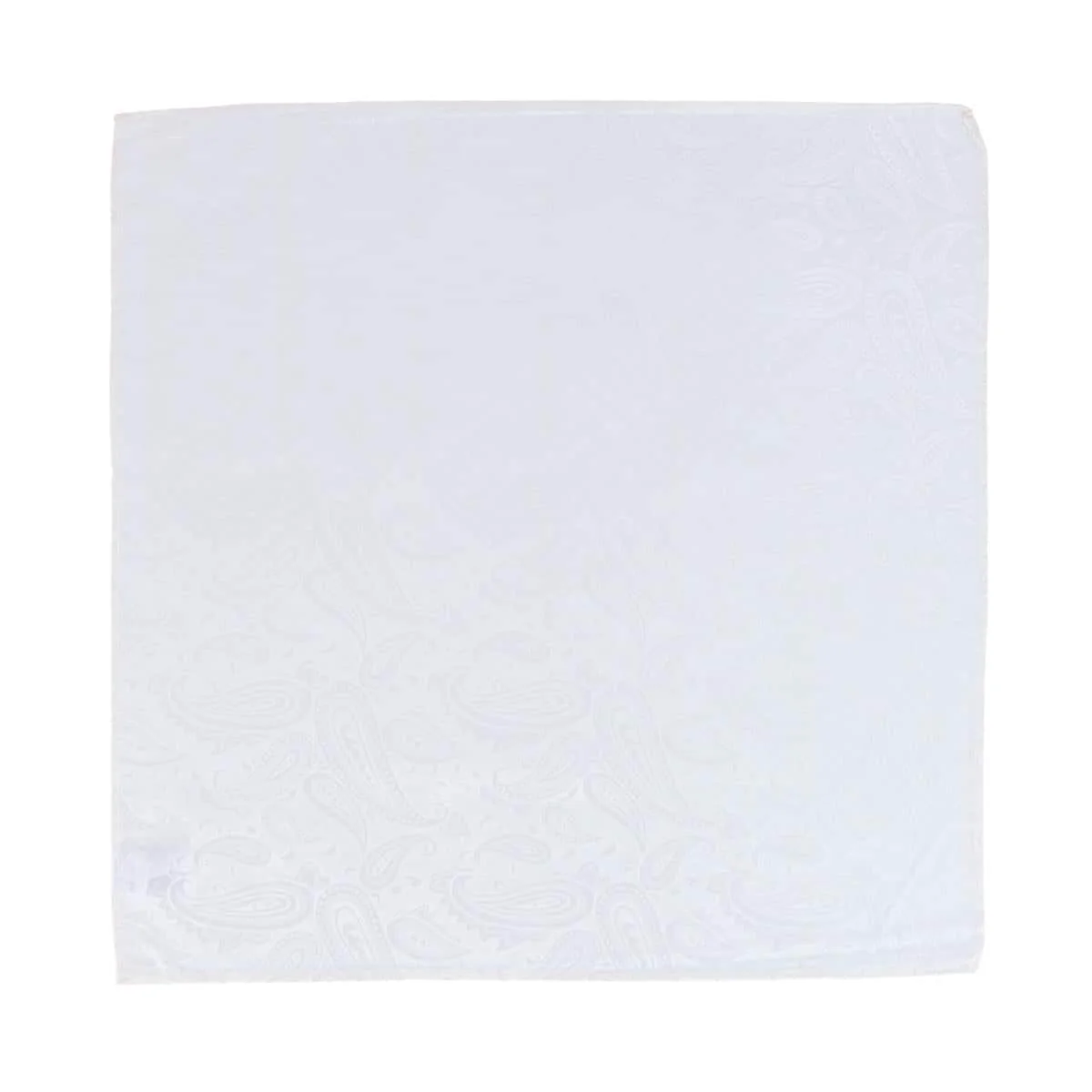 Banbury Tone on Tone Paisley 12 Inch Silk Pocket Square - Image 7