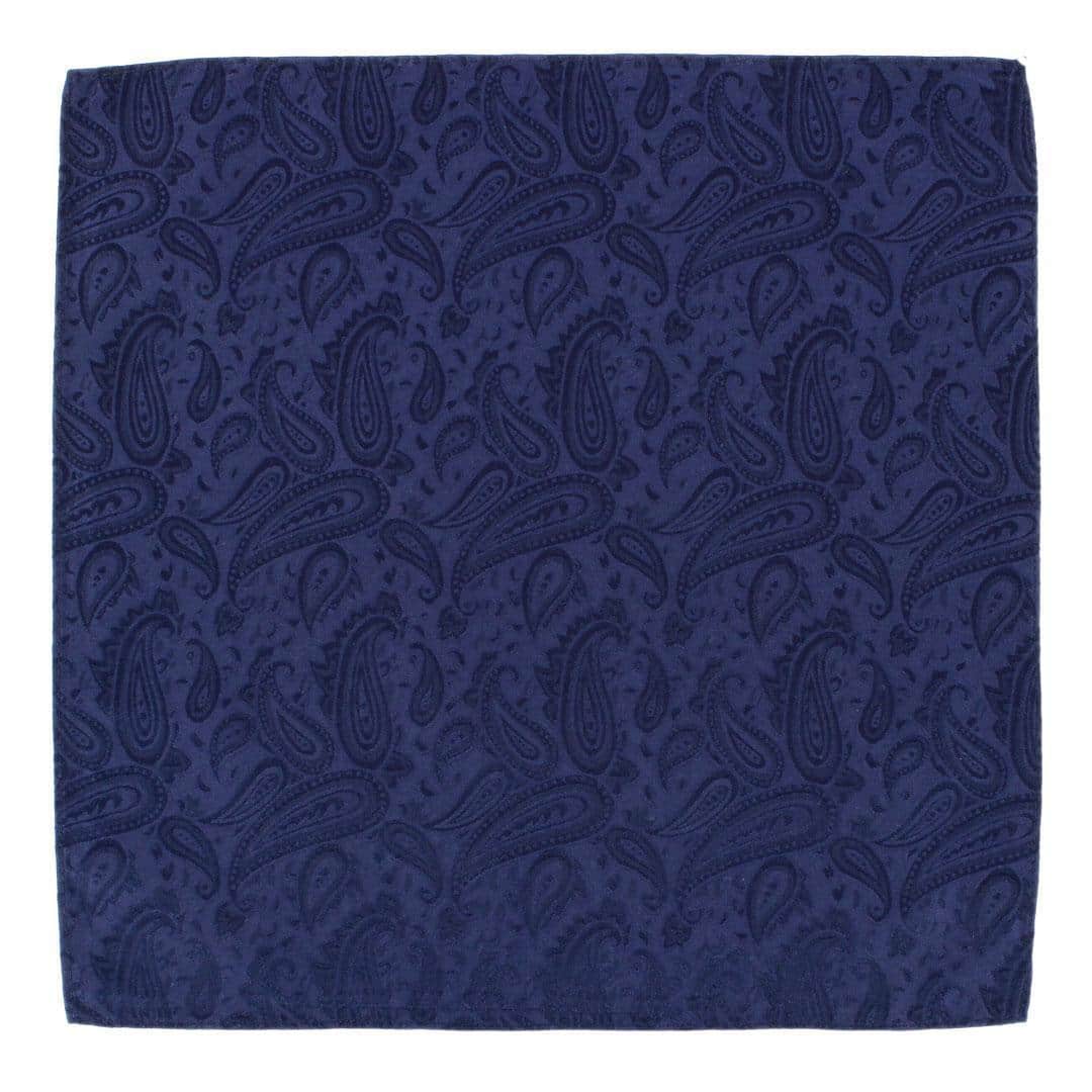 Banbury Tone on Tone Paisley 12 Inch Silk Pocket Square - Image 9