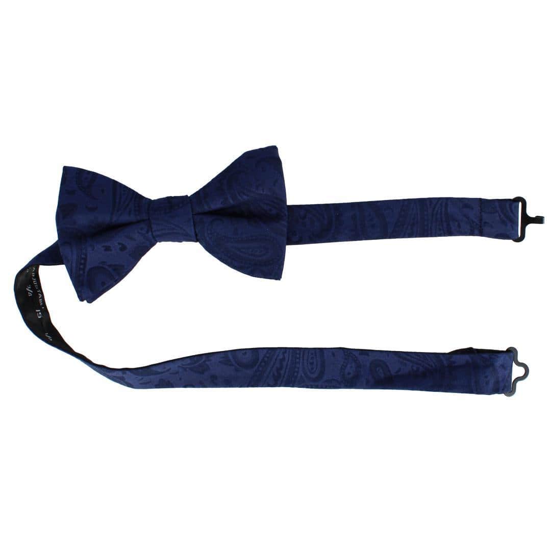 Banbury Tone on Tone Paisley Silk Bow Tie - Image 12