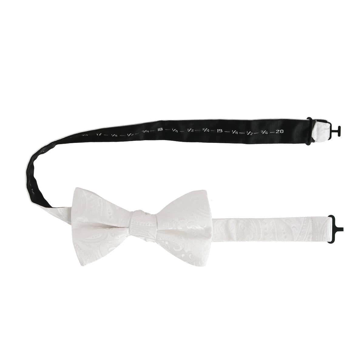 Banbury Tone on Tone Paisley Silk Bow Tie - Image 15