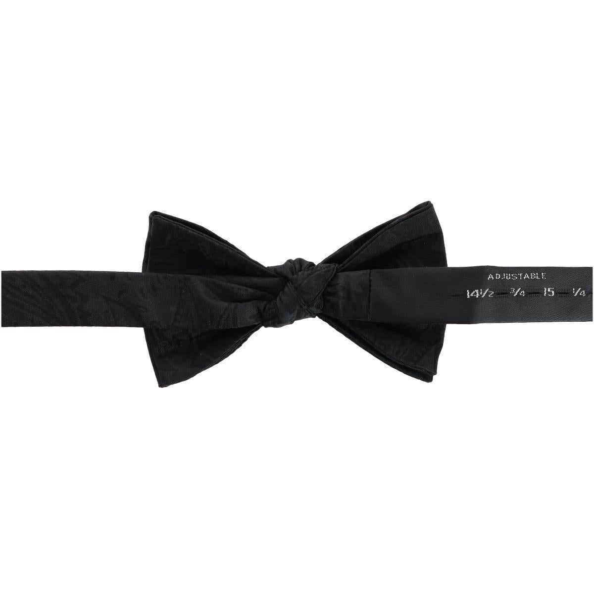 Banbury Tone on Tone Paisley Silk Bow Tie - Image 6