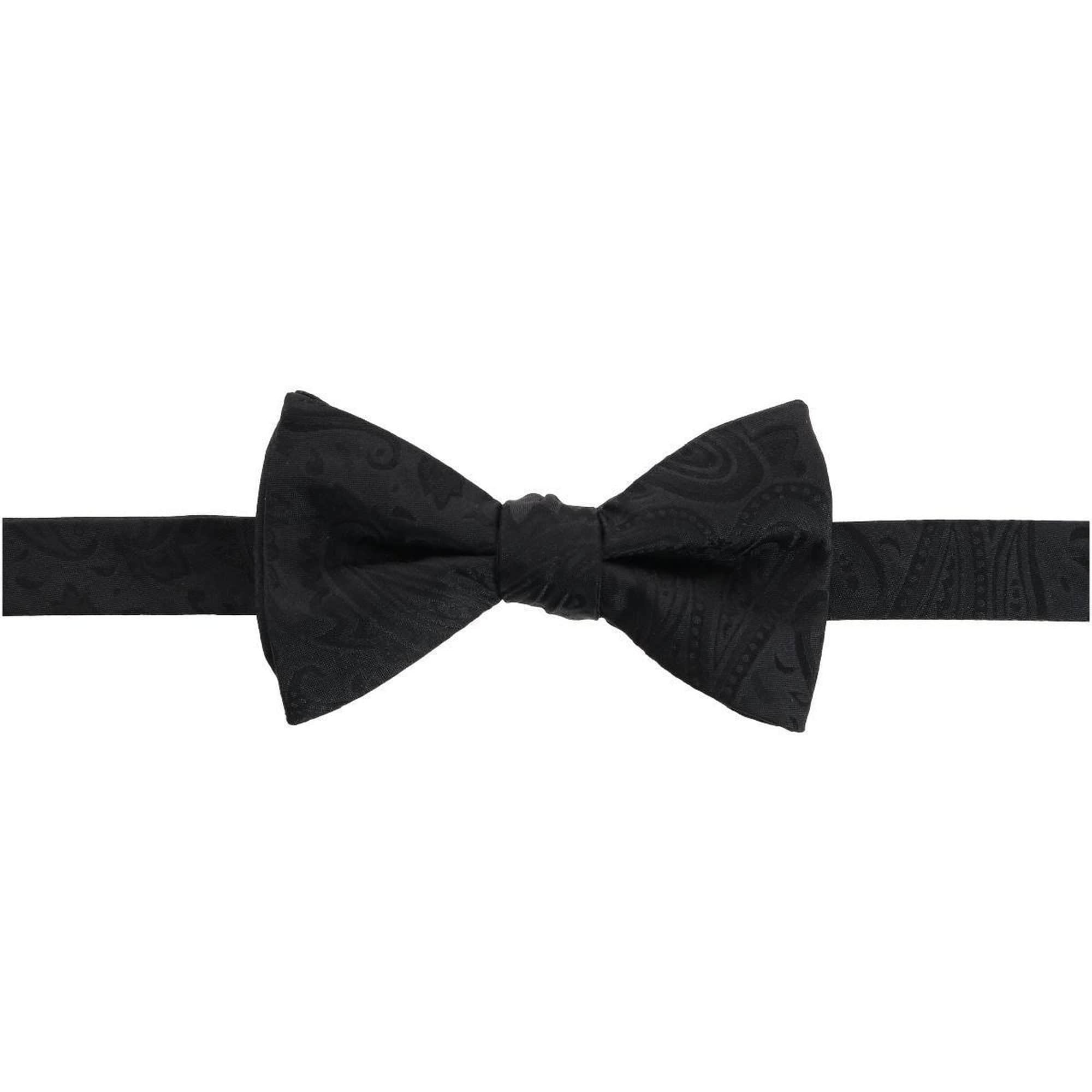 Banbury Tone on Tone Paisley Silk Cummerbund & Bow Tie Bundle - Image 8
