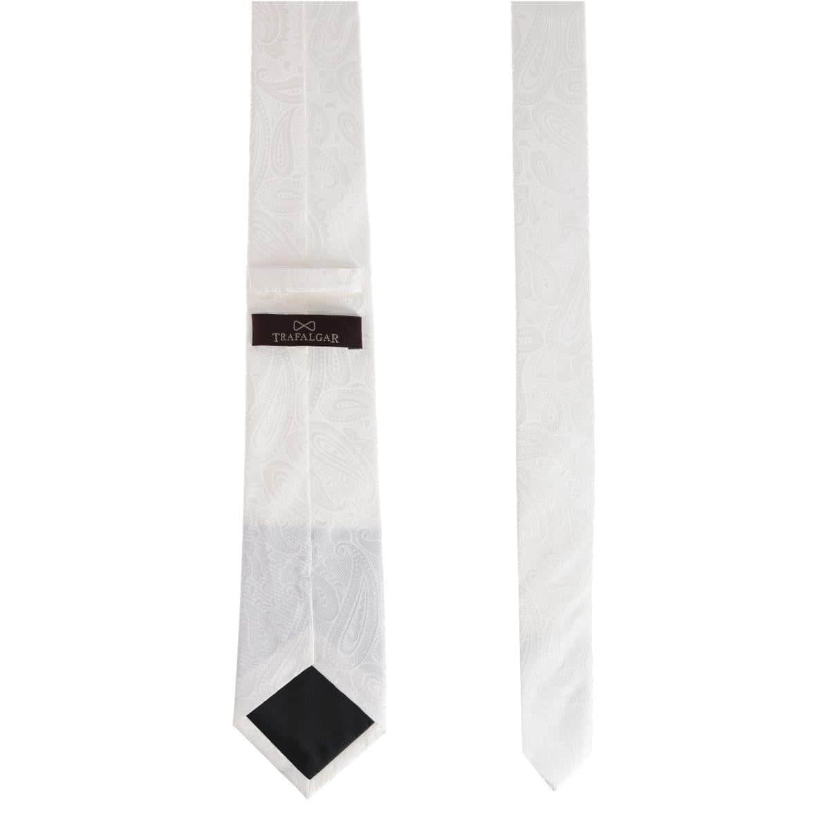 Banbury Tone on Tone Paisley Silk Necktie - Image 11