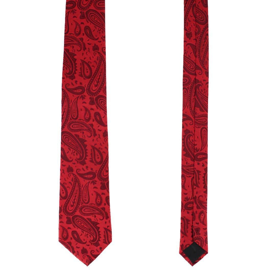 Banbury Tone on Tone Paisley Silk Necktie - Image 13