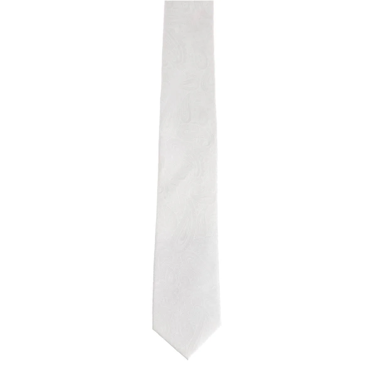 Banbury Tone on Tone Paisley Silk Necktie - Image 7