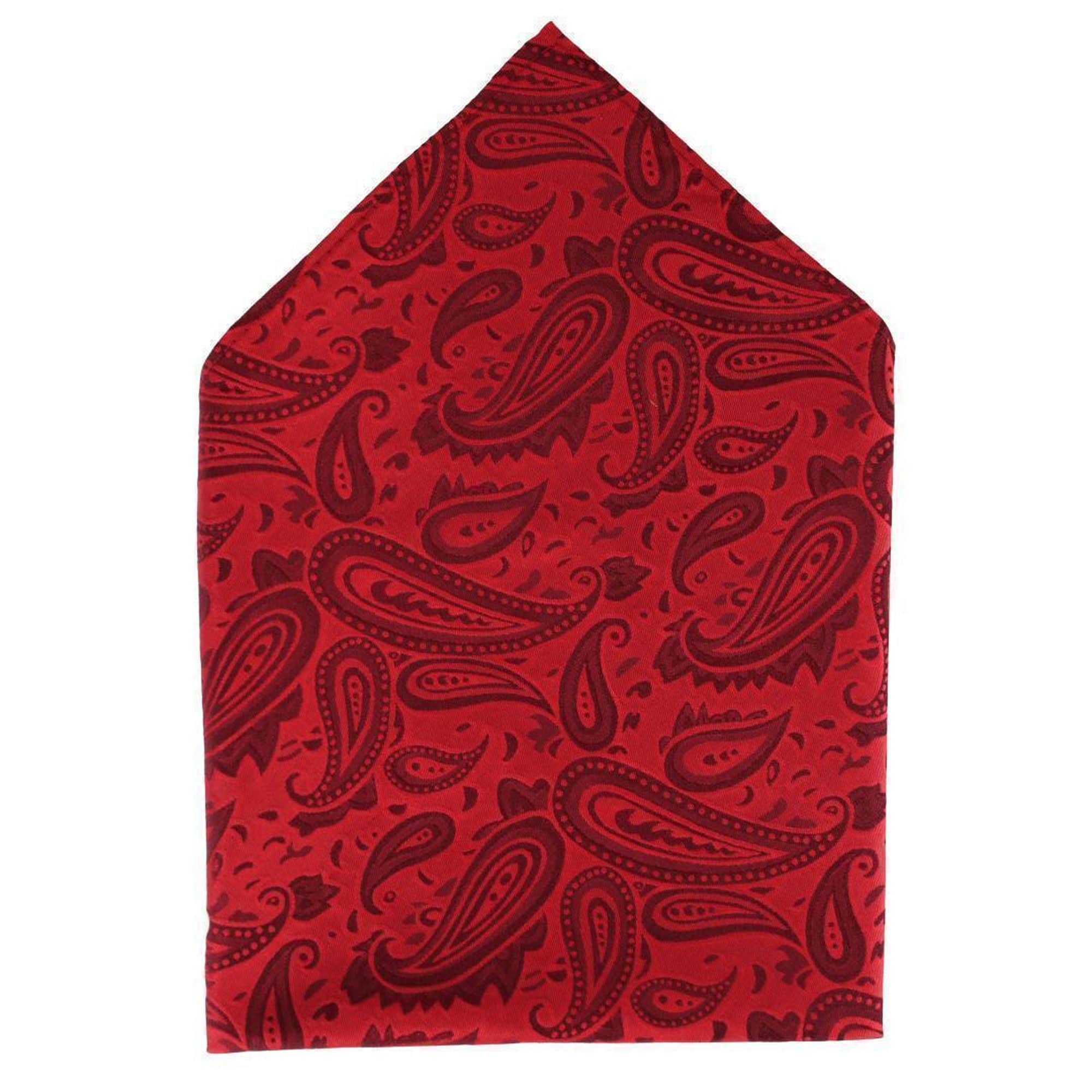 Banbury Tone on Tone Paisley Silk Necktie & Pocket Square Set - Image 14