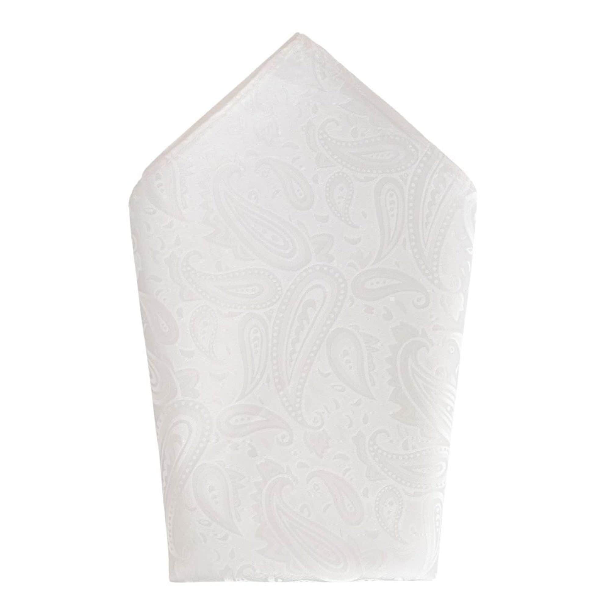 Banbury Tone on Tone Paisley Silk Necktie & Pocket Square Set - Image 16