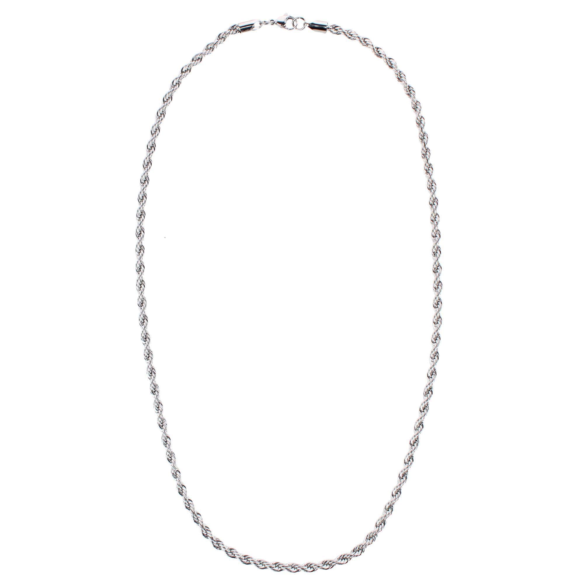 Barrett Braided Metal 22 Inch Long Necklace - Image 4