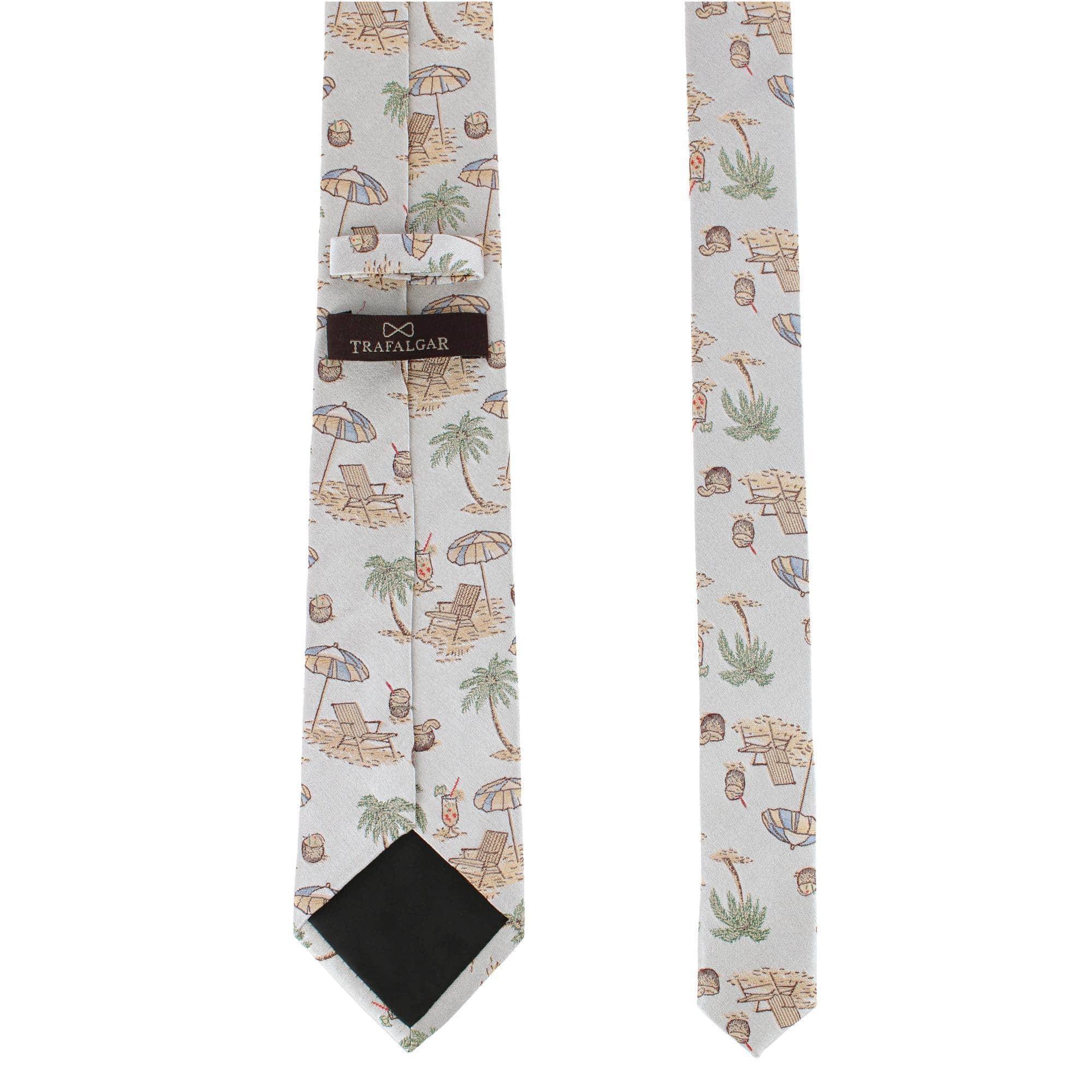 Beach Get A Way Silk Novelty Necktie - Image 4