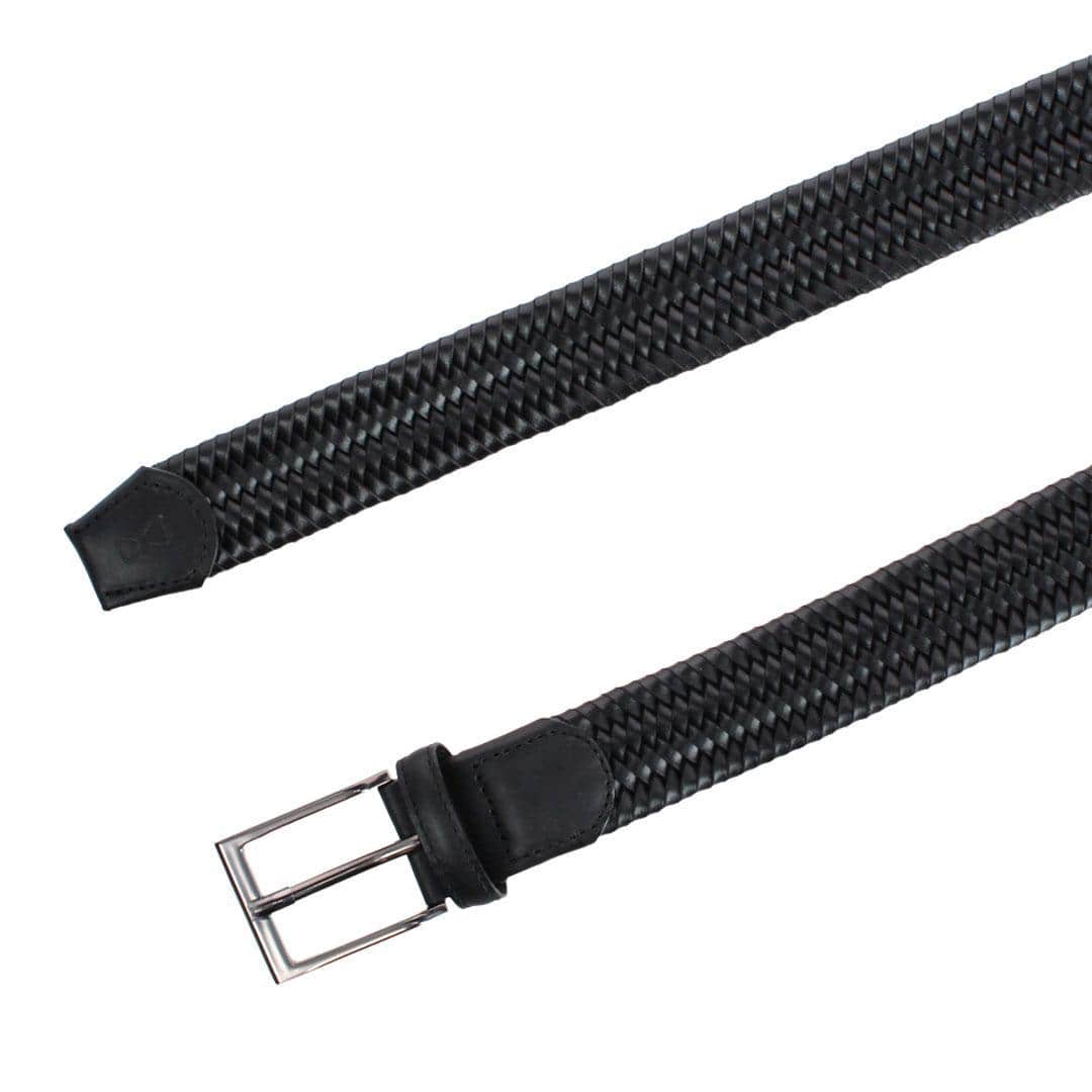 Big and Tall Andres Classic 35MM Leather Stretch Dress Belt - Image 5