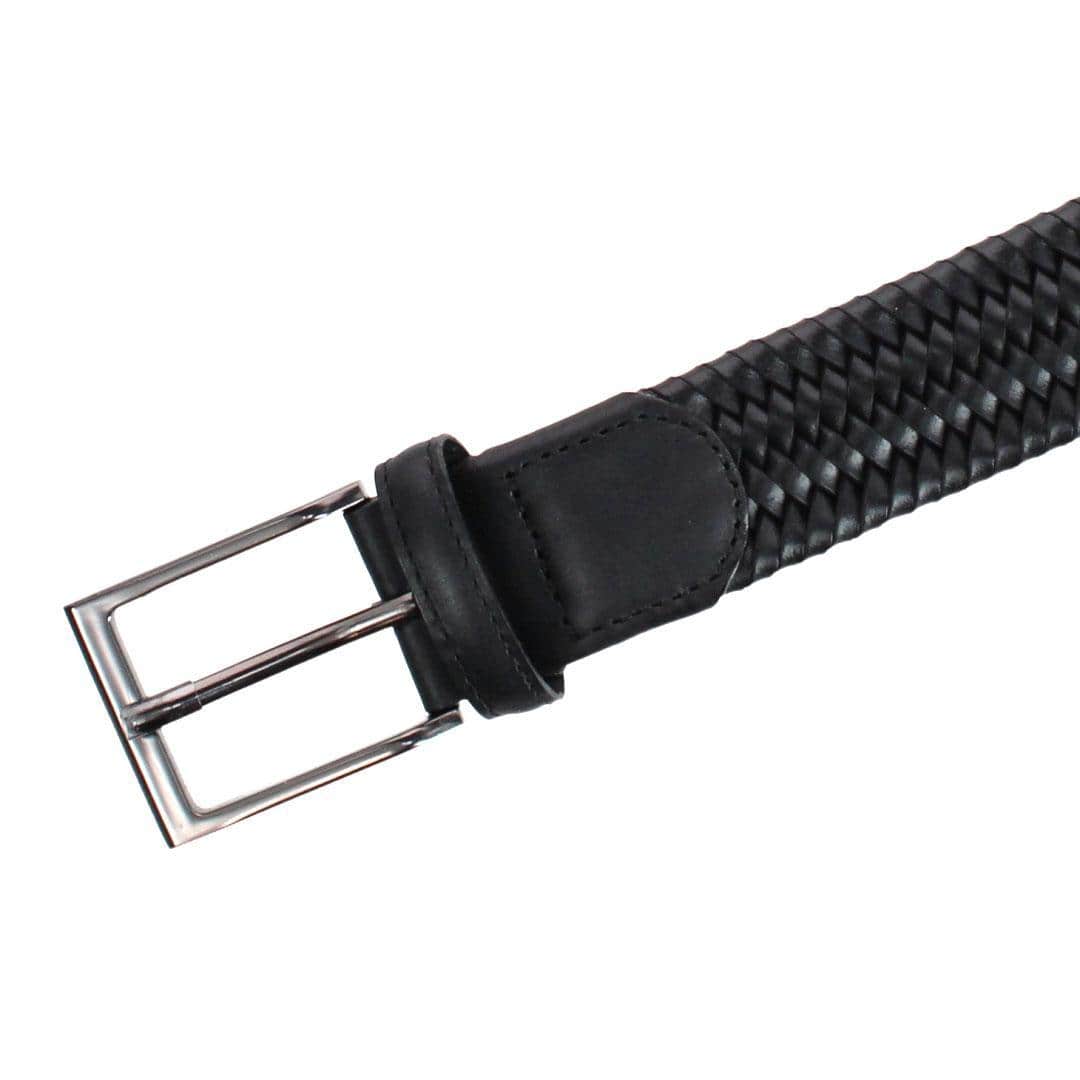 Big and Tall Andres Classic 35MM Leather Stretch Dress Belt - Image 7