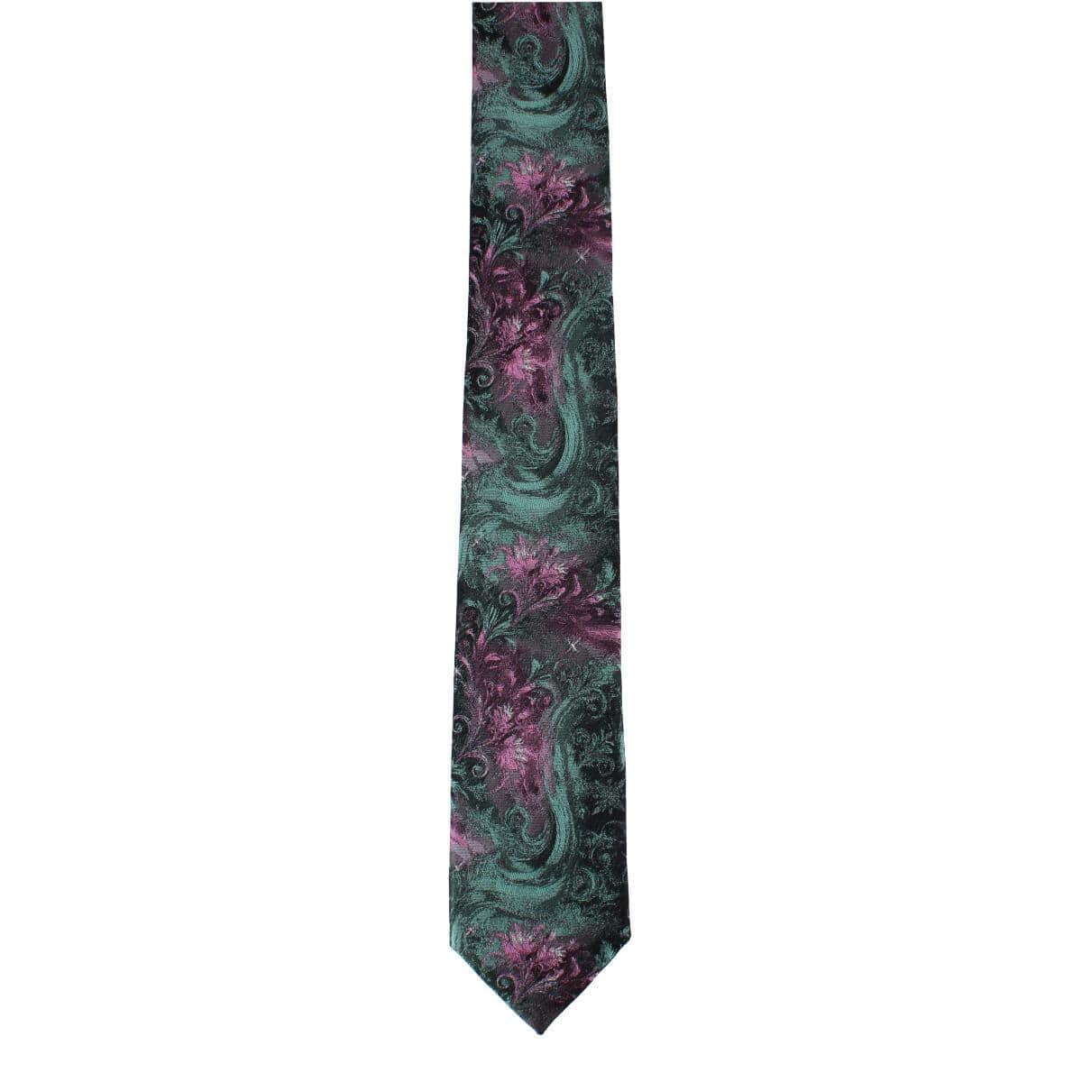 Big and Tall Arcane Storm Silk Novelty Neck Tie - Image 3