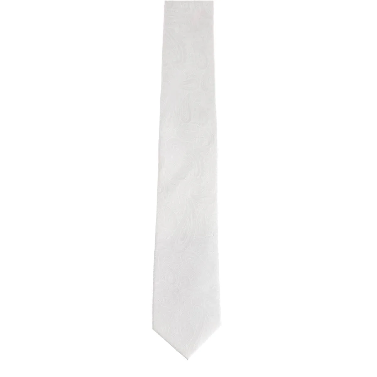 Big and Tall Banbury Tone on Tone Paisley Silk Necktie - Image 7