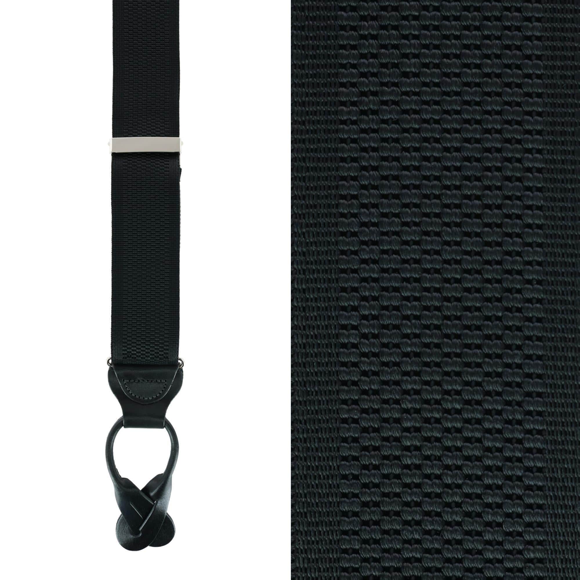 Big & Tall Classic Stretch Button End Braces - Image 2