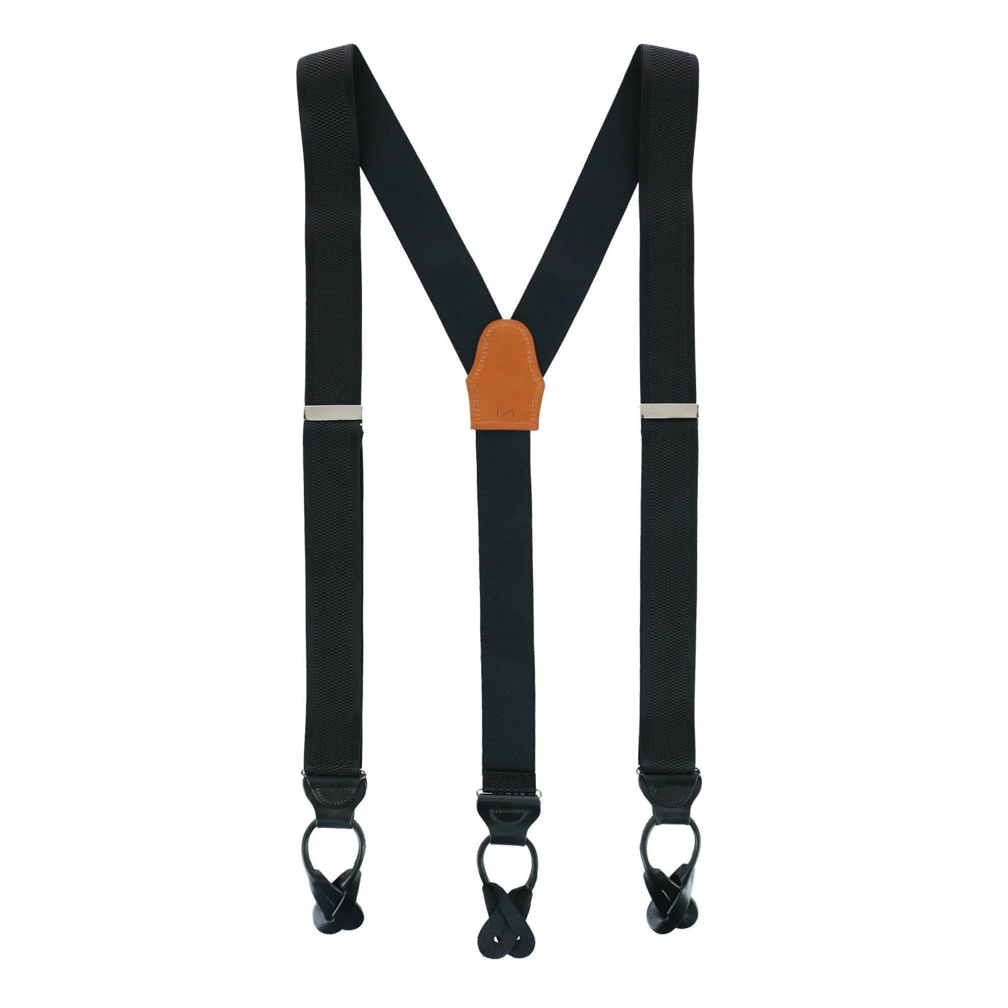 Big & Tall Classic Stretch Button End Braces - Image 5