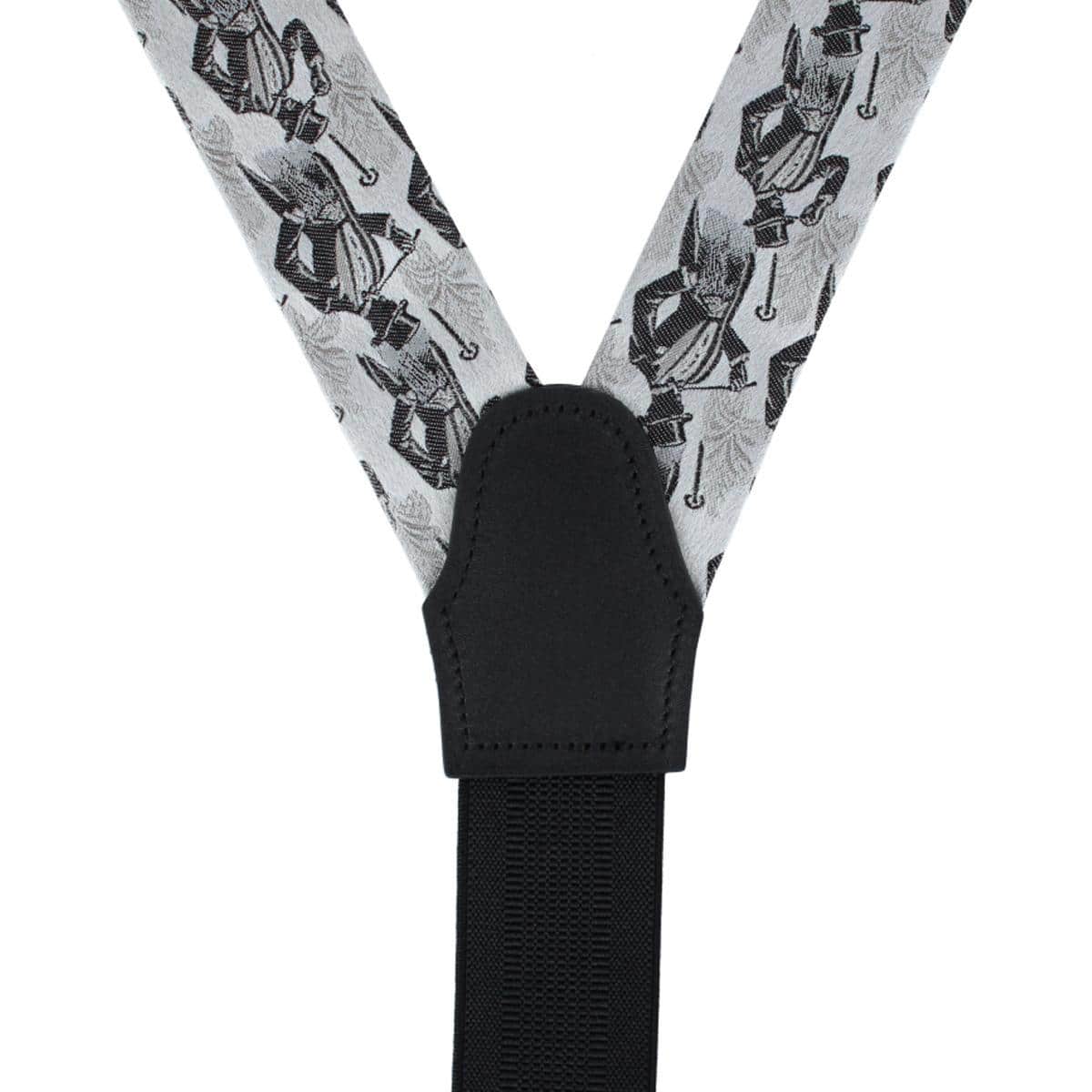 Big & Tall Ambrose Dapper Night Silk Formal End Braces - Image 4