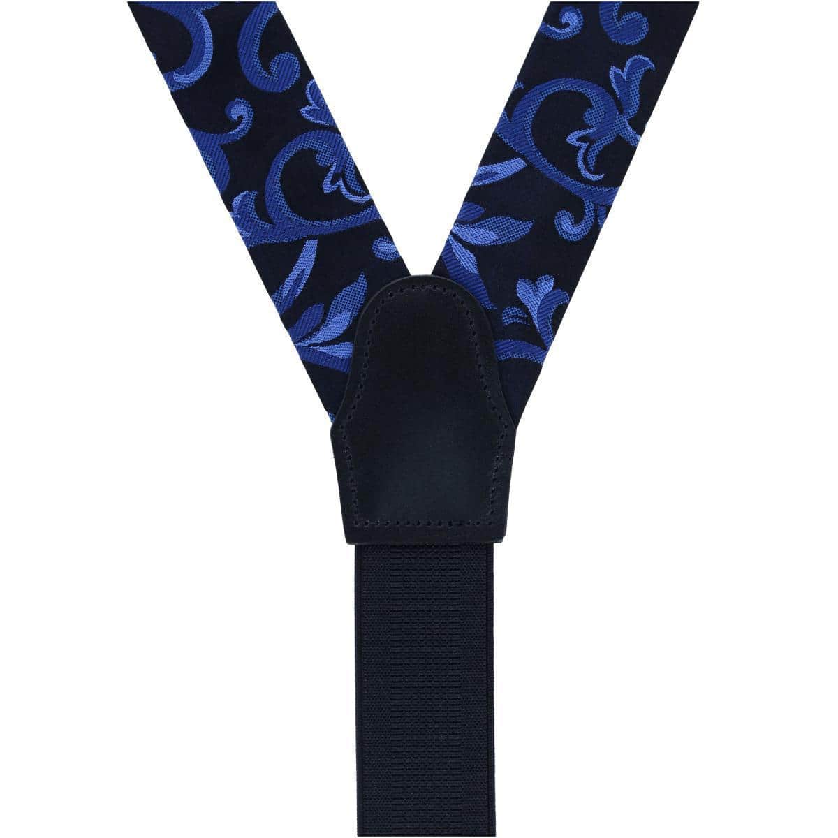 Big & Tall Christian the Romantic Brocade Silk Button End Braces - Image 6