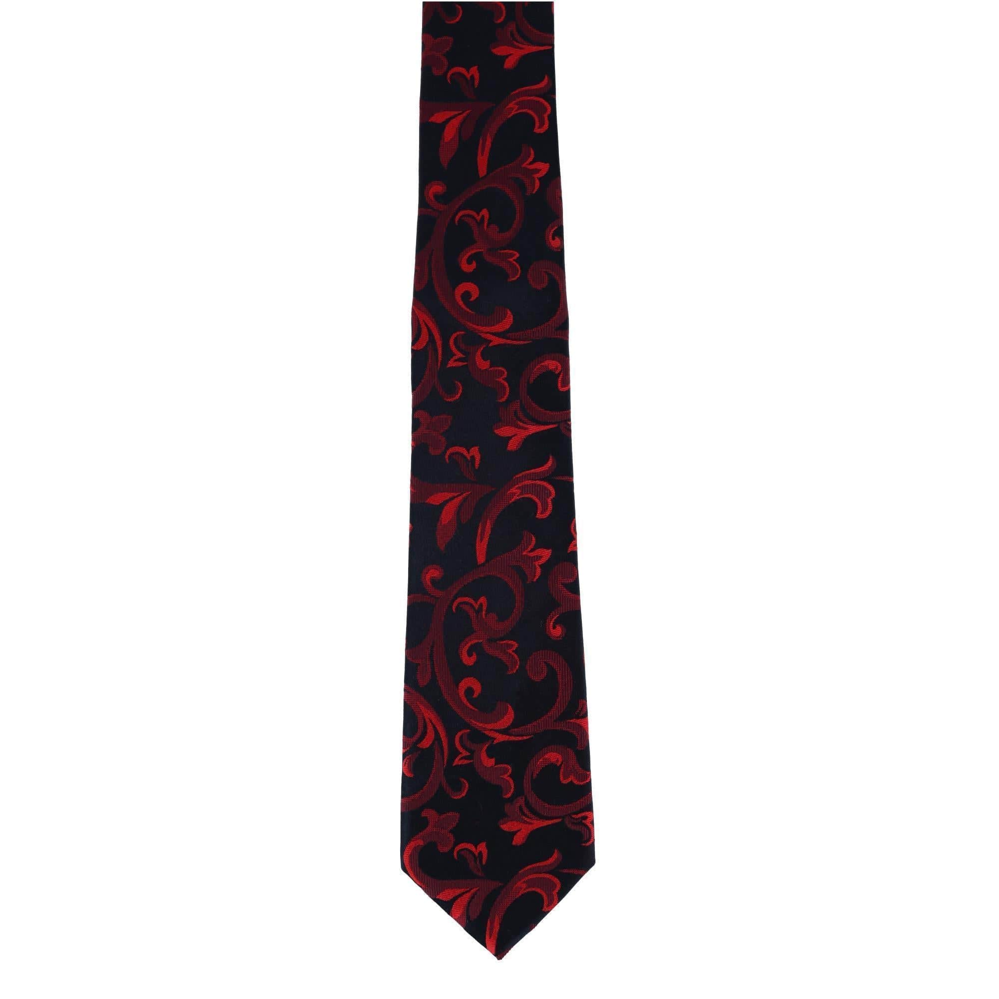 Big & Tall Christian the Romantic Brocade Silk Necktie - Image 5