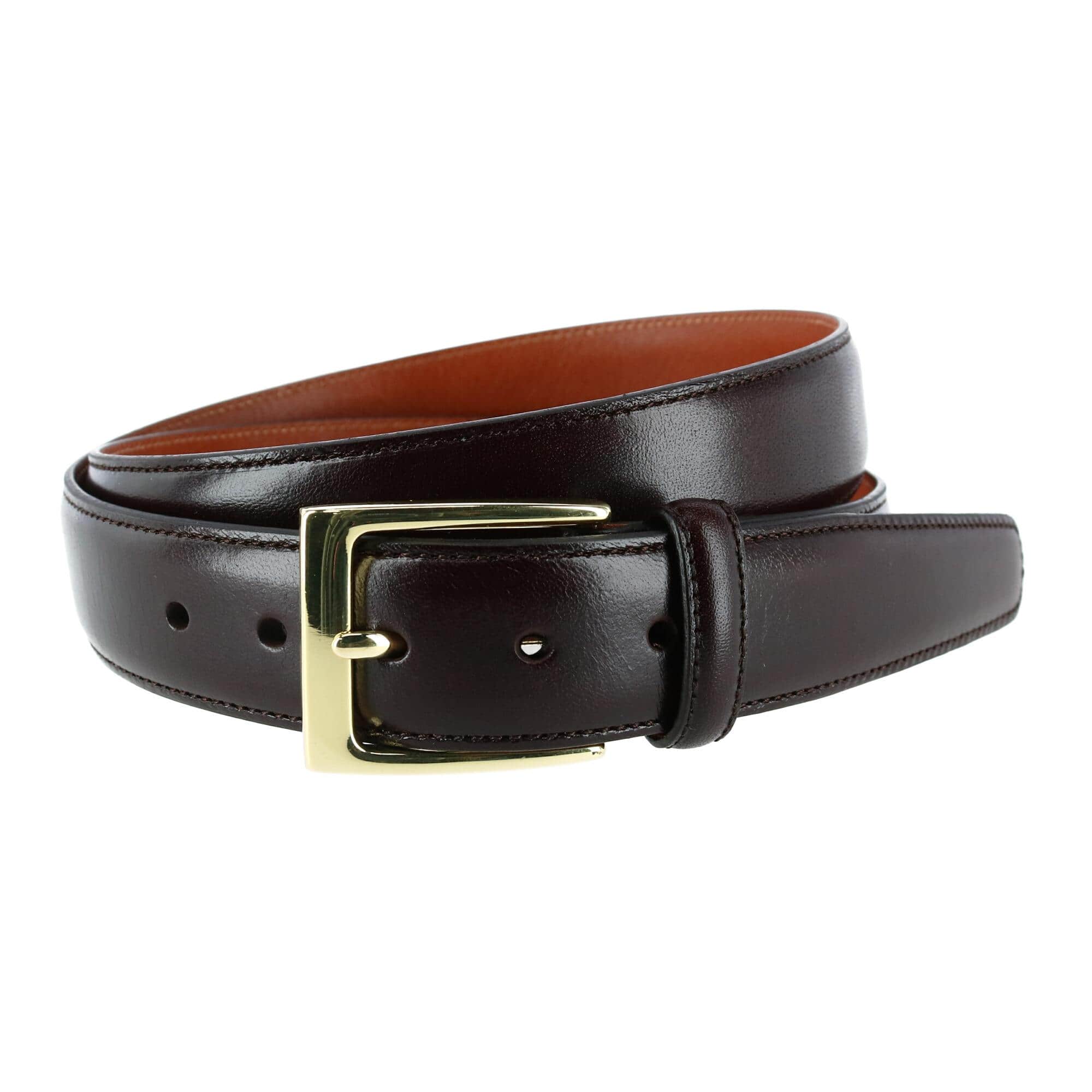 Big & Tall Classic Cortina 30mm Leather Belt - Image 4