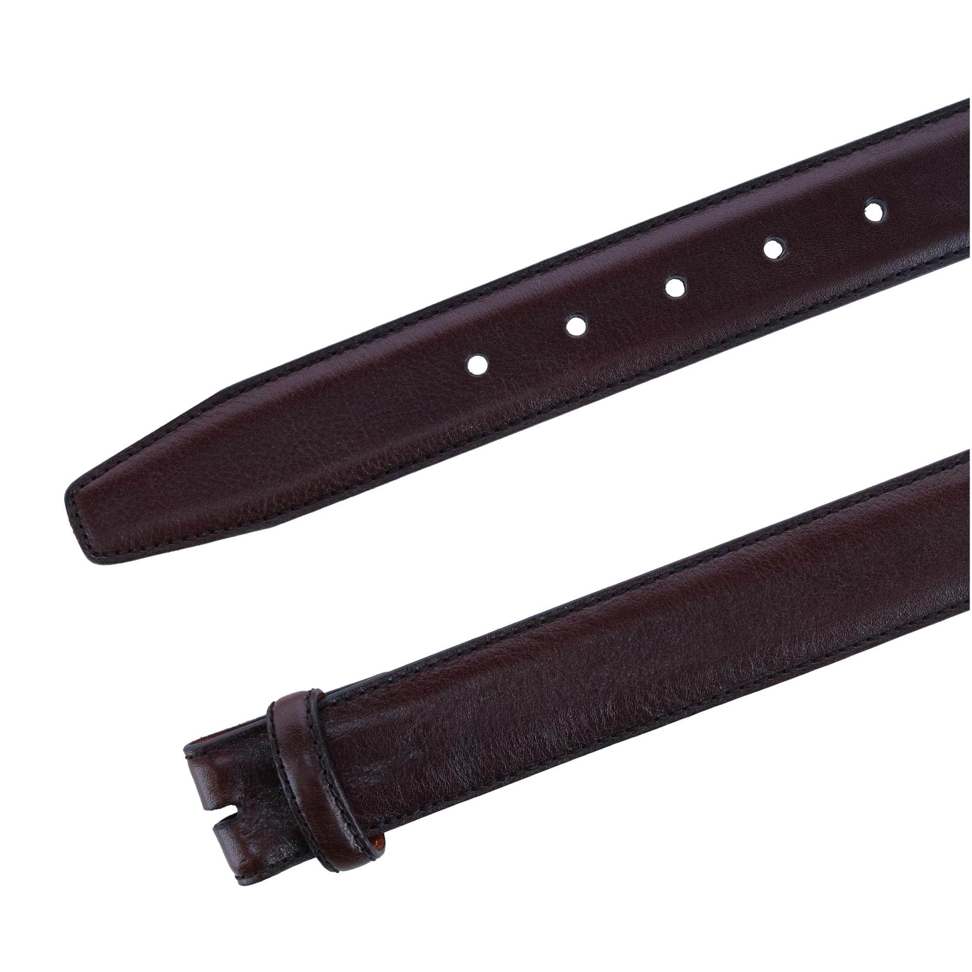 Big & Tall Feather Edge Pebble Leather Harness Belt Strap - Image 6