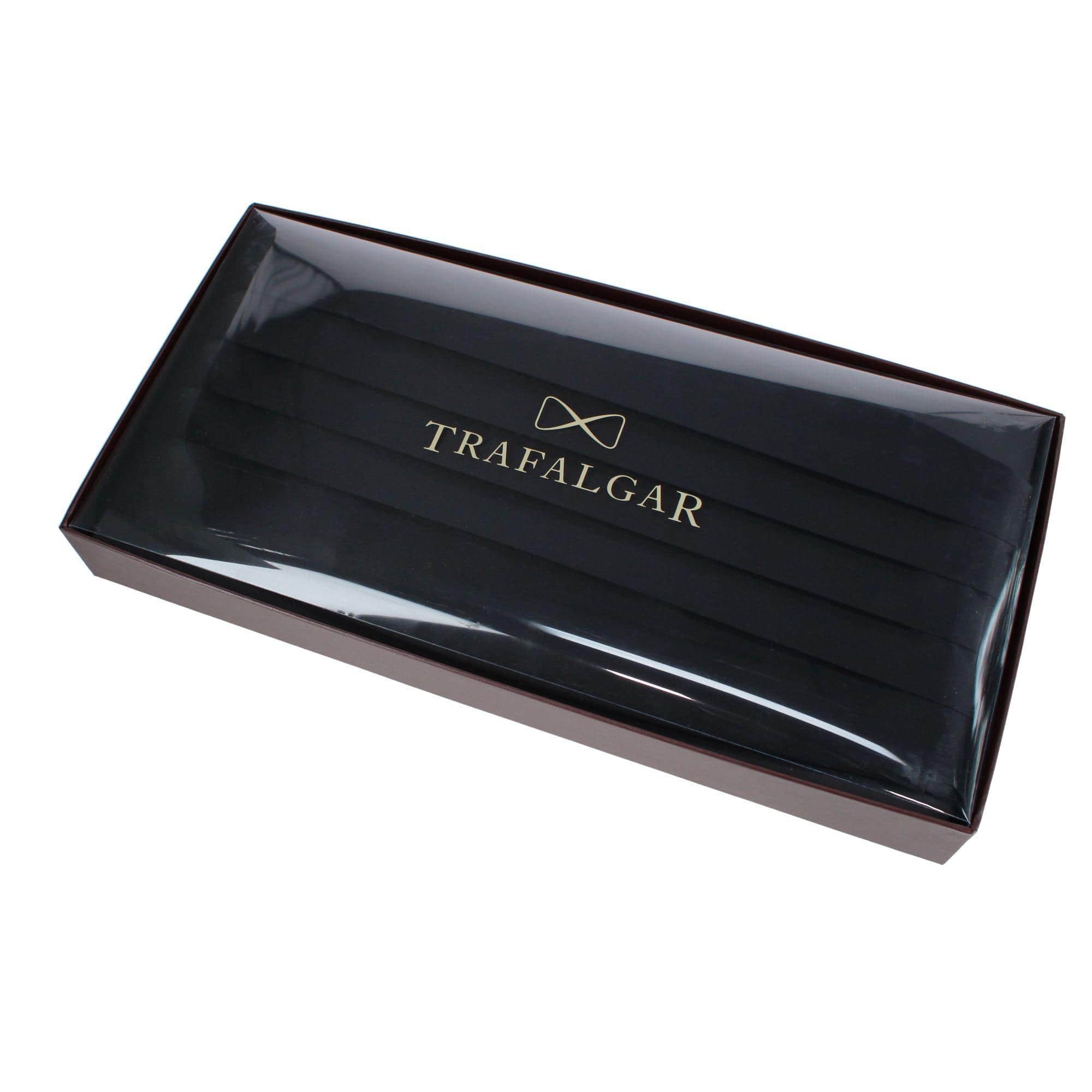 Big & Tall Sutton Solid Color Silk Cummerbund - Image 6
