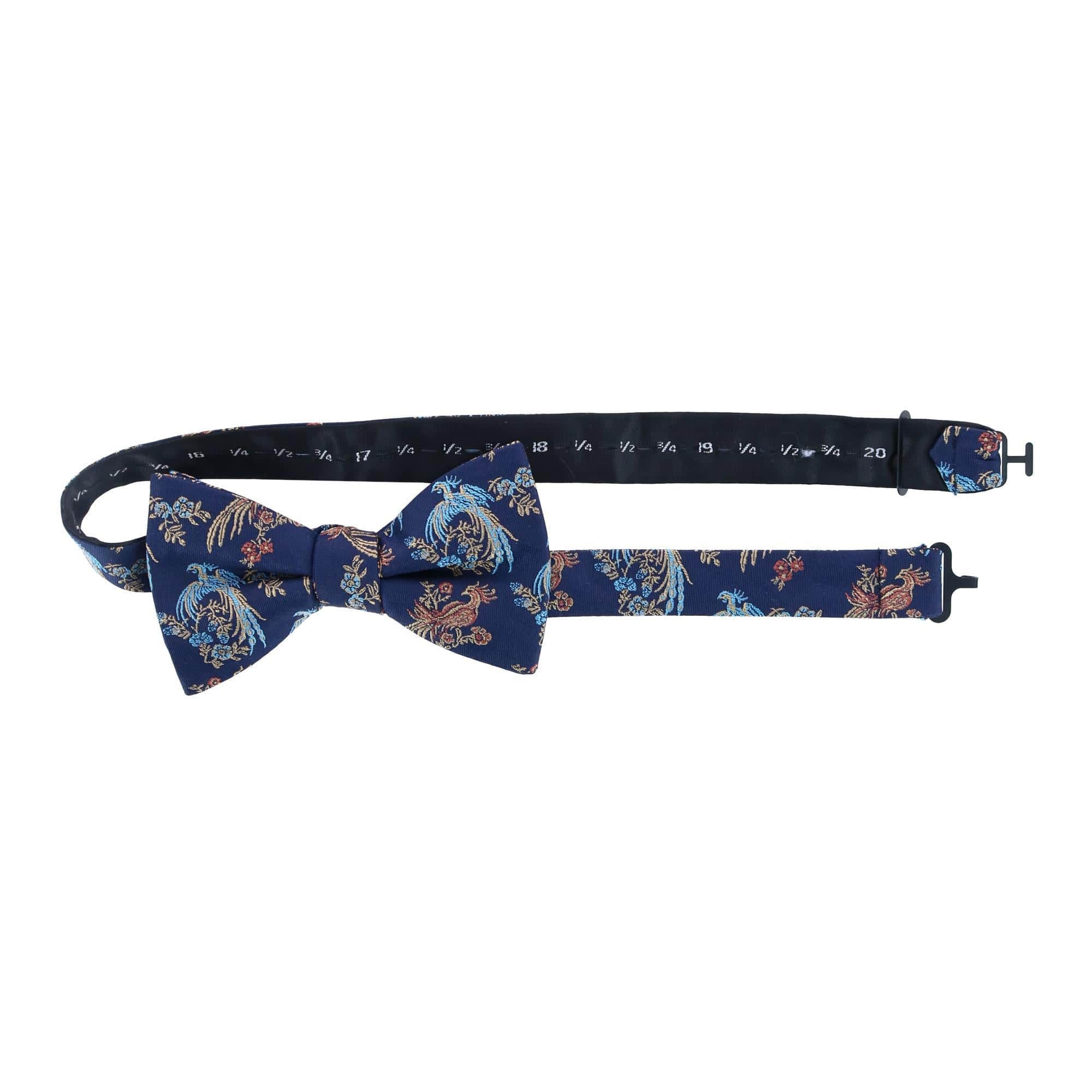 Birds of Prosperity Silk Bow Tie - Image 11