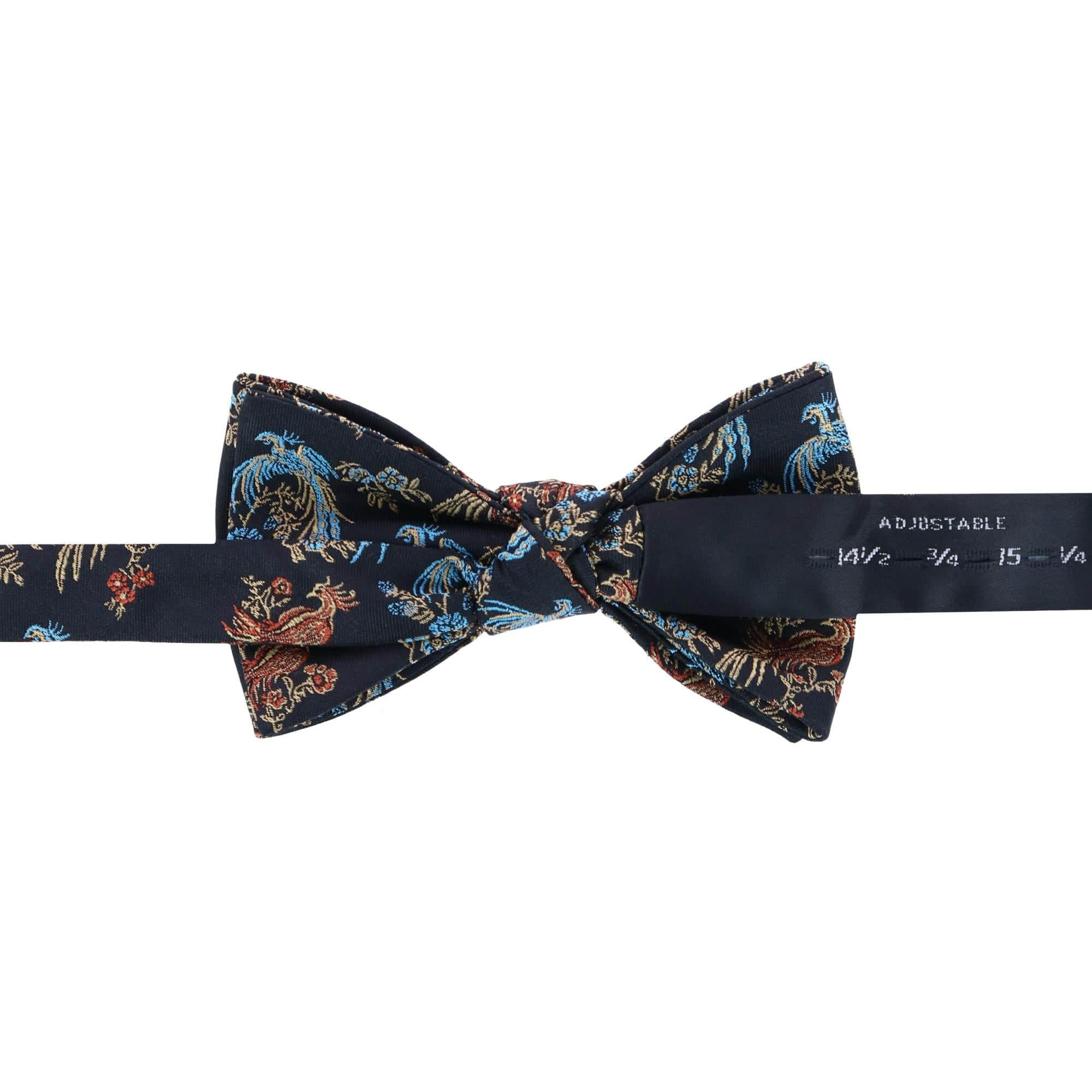 Birds of Prosperity Silk Bow Tie - Image 4