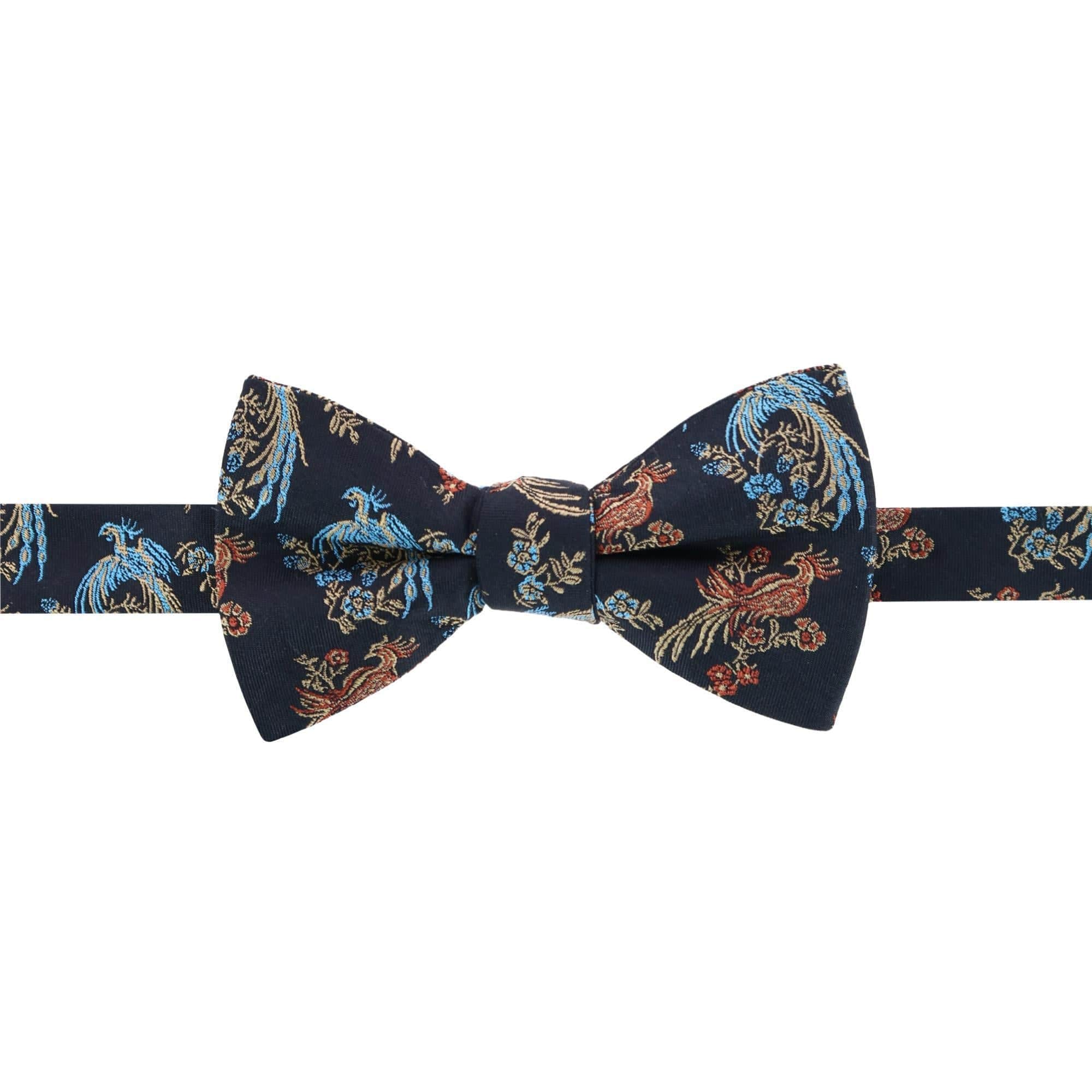 Birds of Prosperity Silk Button End Braces and Bow Tie Set - Image 10