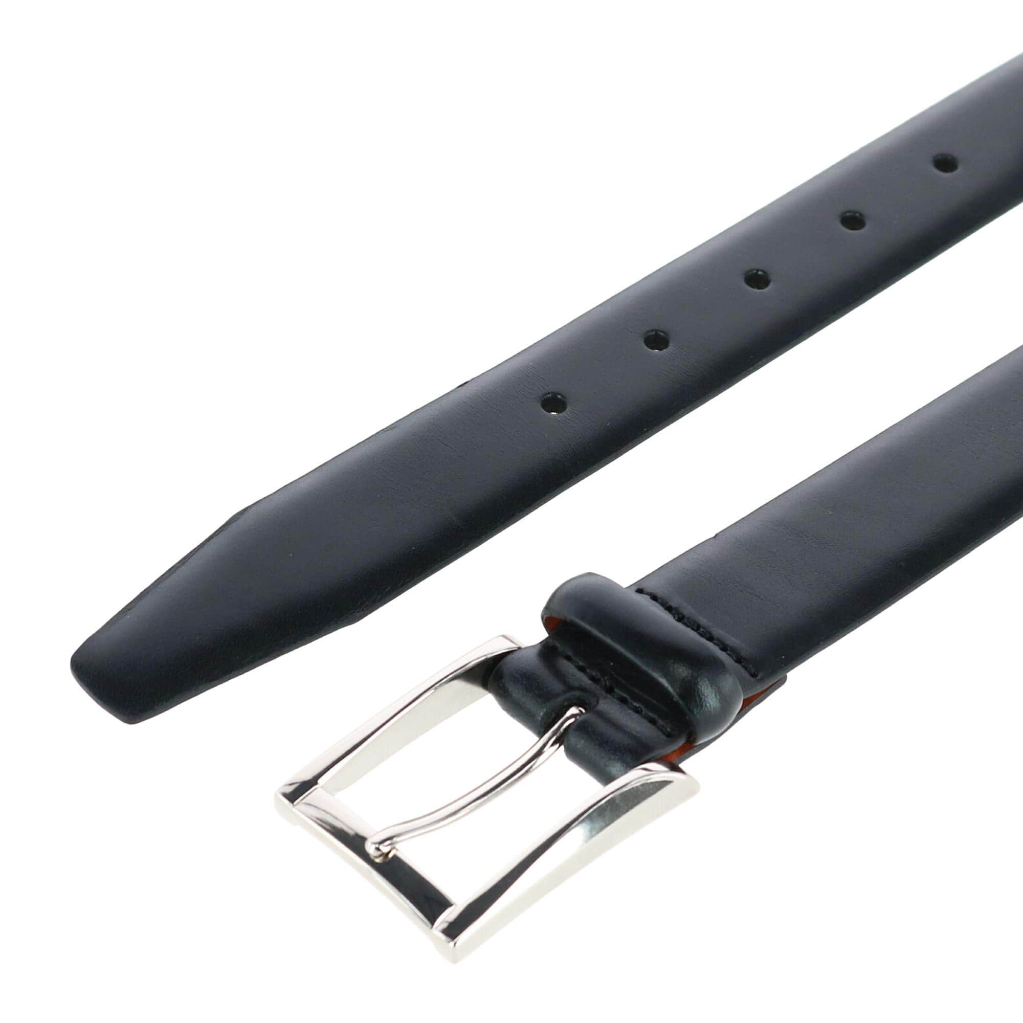 Broderick 32mm Full Grain Leather Dress Belt Square Buckle - Image 6