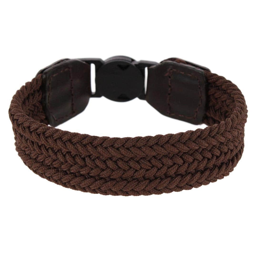 Brody 18mm Solid Color Braided Golf Bracelet - Image 3